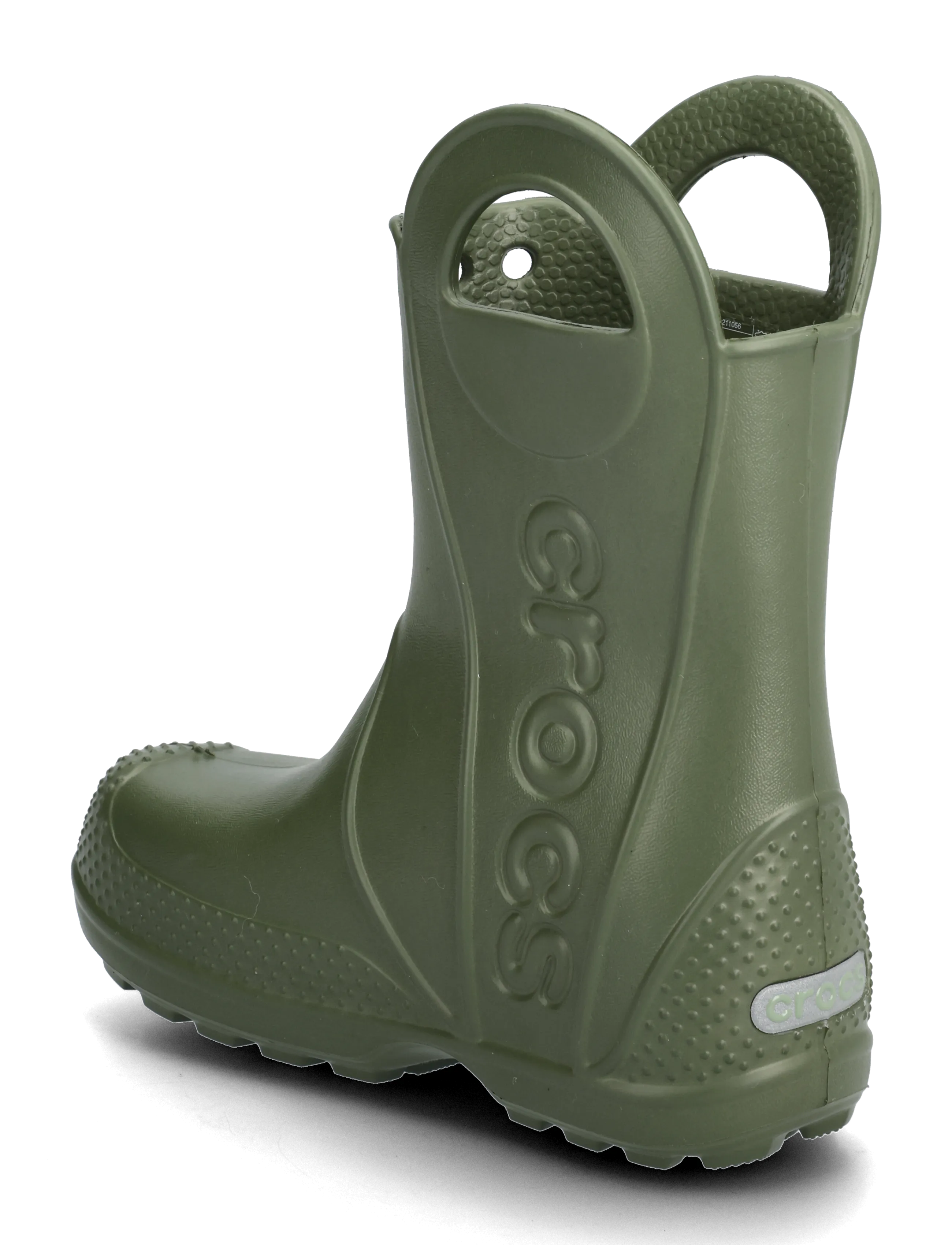 Crocs - Handle It Rain Boot T - ofodrade gummistövlar - army green - 2