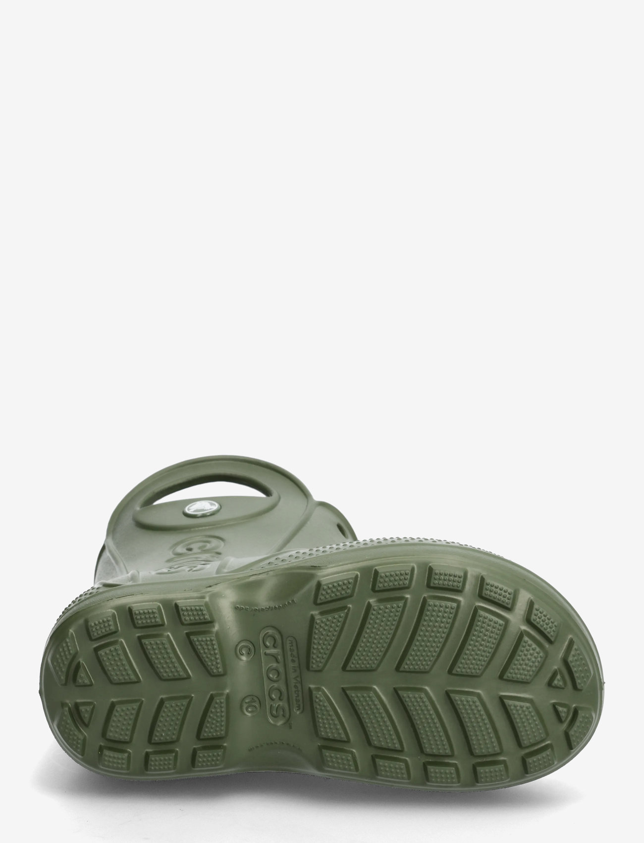 Crocs - Handle It Rain Boot T - ungefütterte gummistiefel - army green - 4