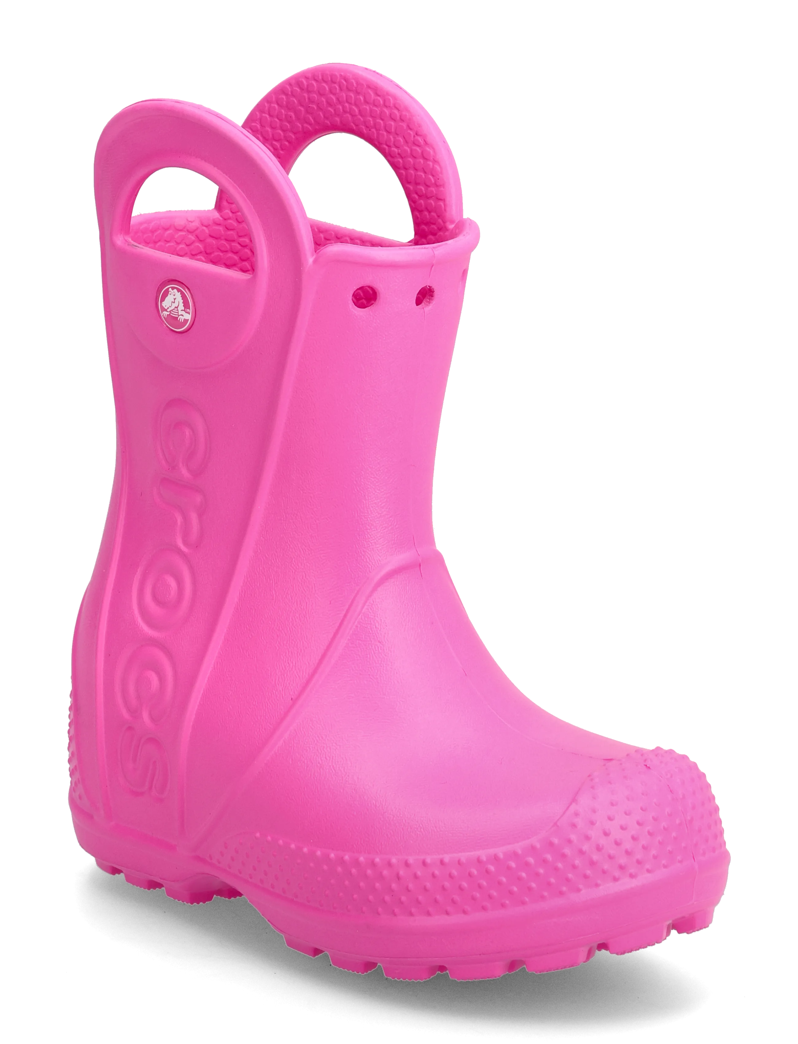 Crocs Handle It Rain Boot T, 24/25, Pink, Gummistøvler > Høje Gummistøvler, Børn