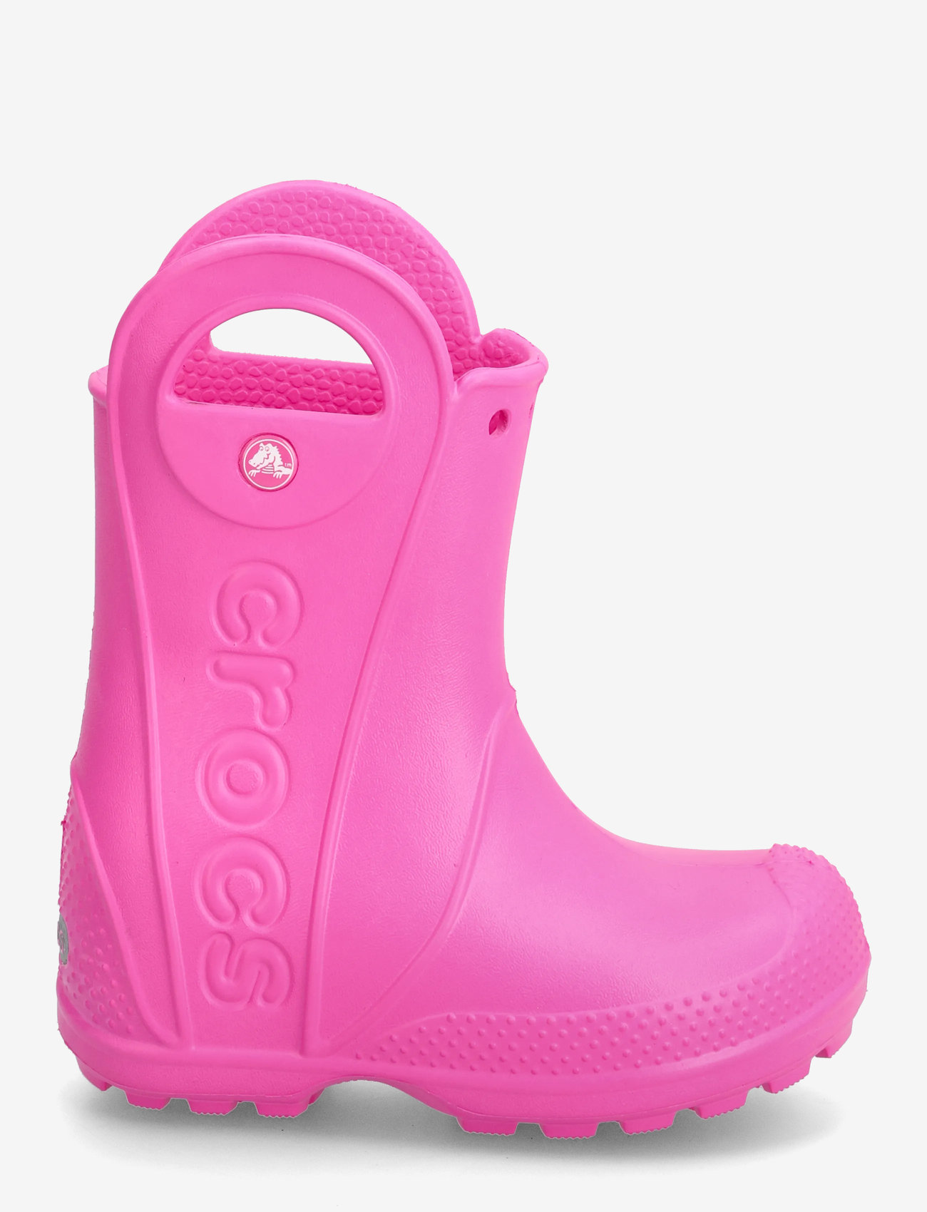 Crocs - Handle It Rain Boot T - ofodrade gummistövlar - pink crush - 1