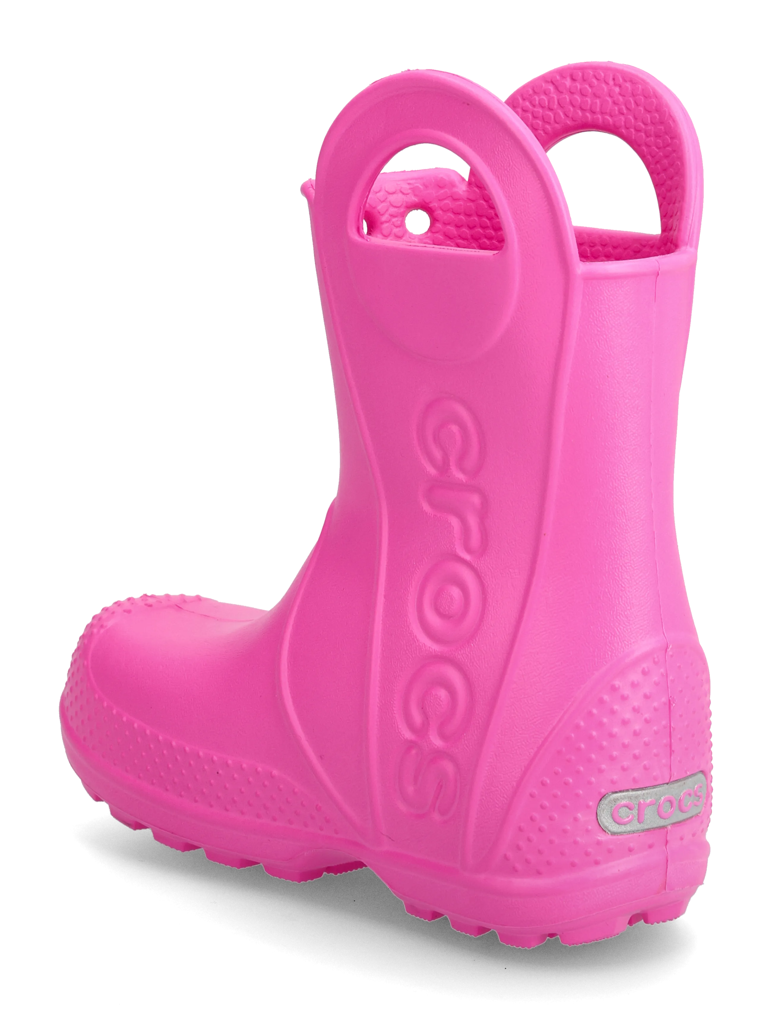 Crocs - Handle It Rain Boot T - guminiai batai be pamušalo - pink crush - 2