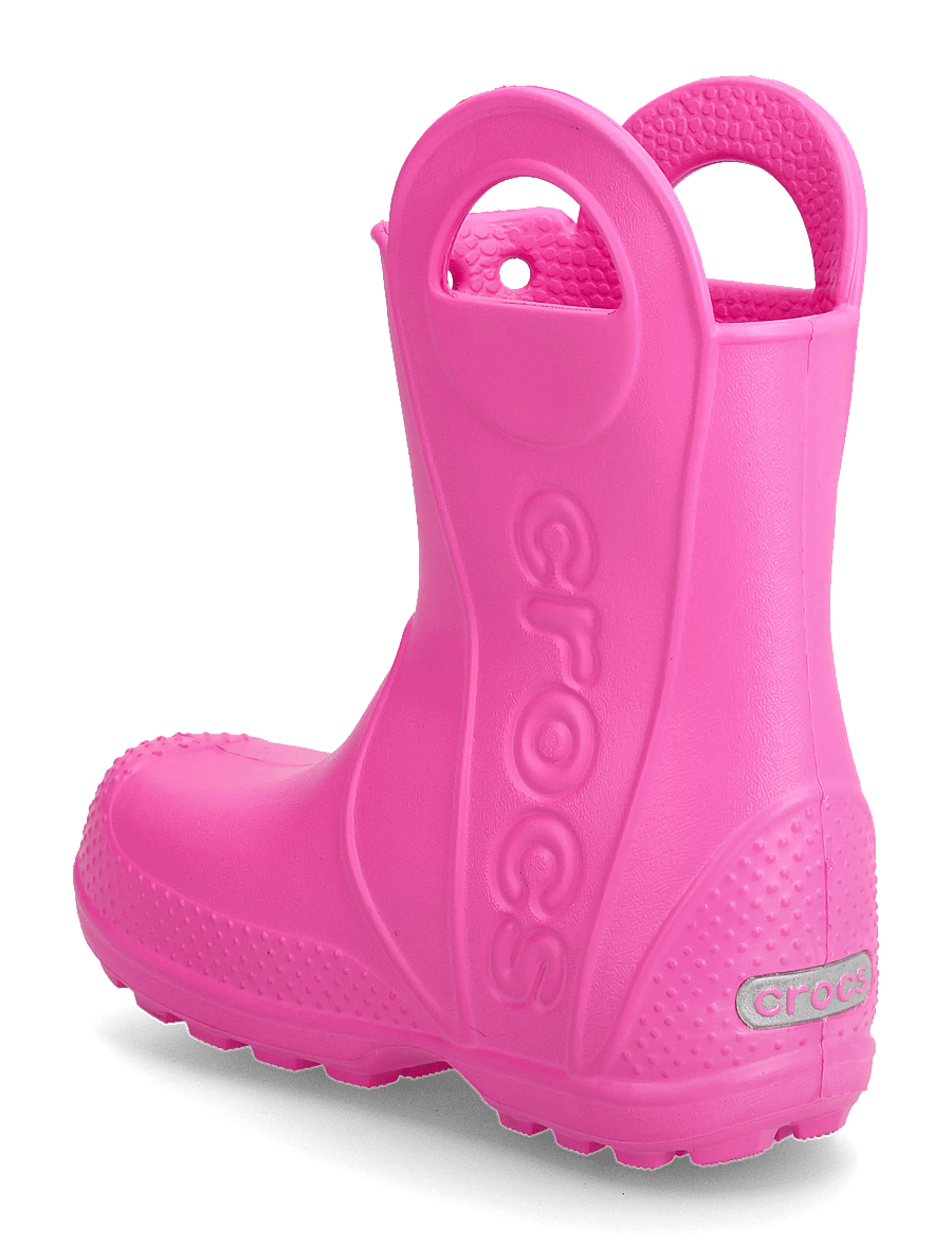 Crocs - Handle It Rain Boot T - ungefütterte gummistiefel - pink crush - 2