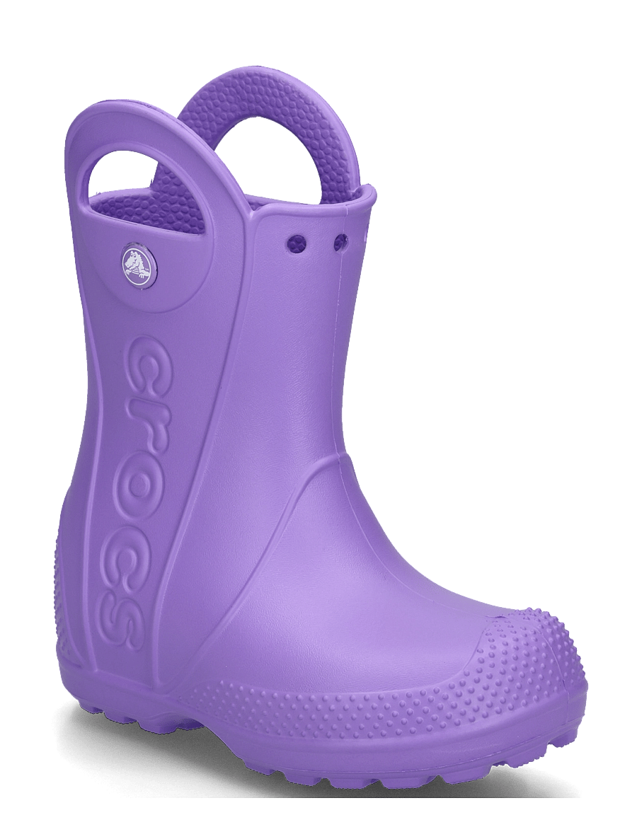 Crocs - Handle It Rain Boot T - voodrita kummikud - purple pulse - 0