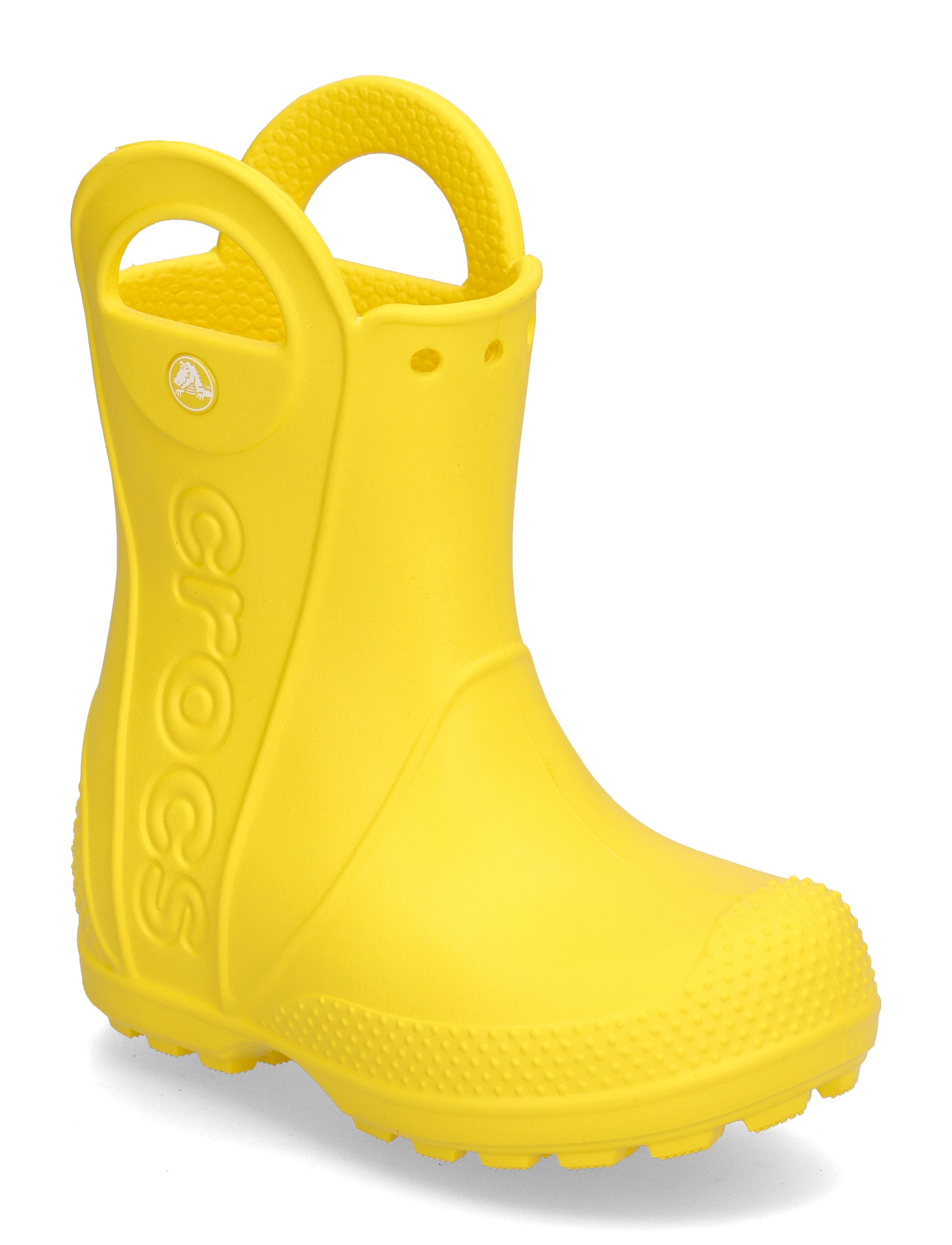 Crocs Handle It Rain Boot T, Børn, Børne Regnstøvle Med Håndtag, Gul, Str: 25/26