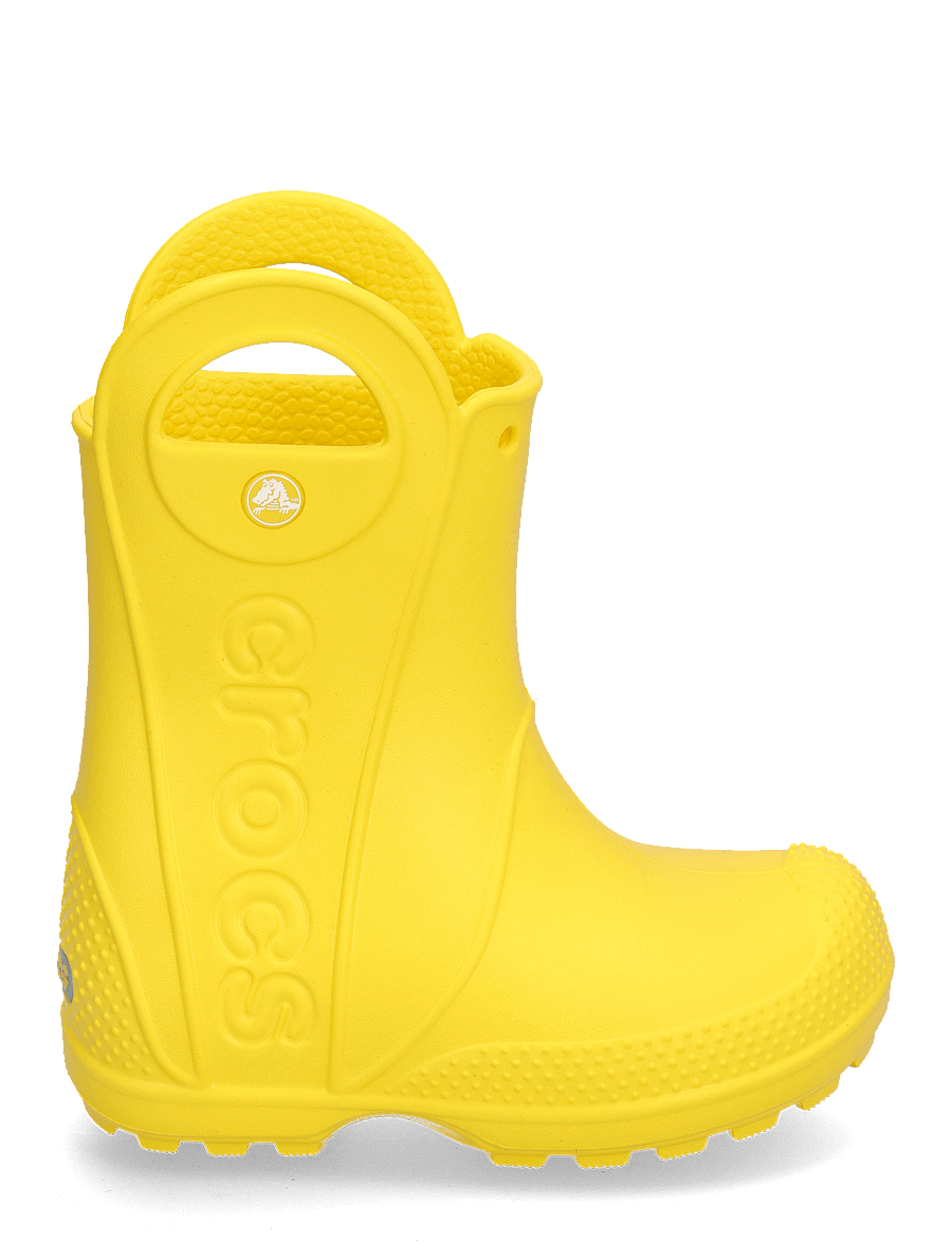 Crocs - Handle It Rain Boot T - ungefütterte gummistiefel - yellow - 1
