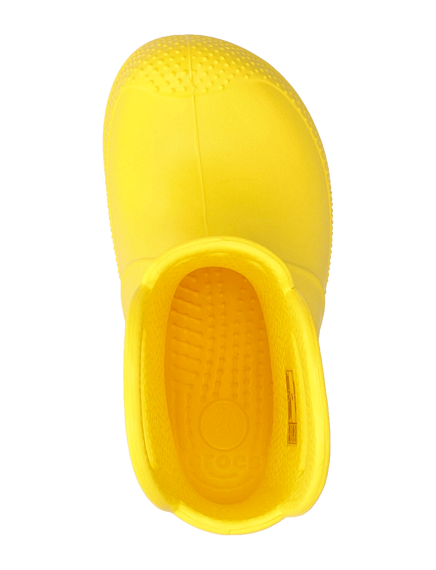Crocs - Handle It Rain Boot T - ungefütterte gummistiefel - yellow - 3