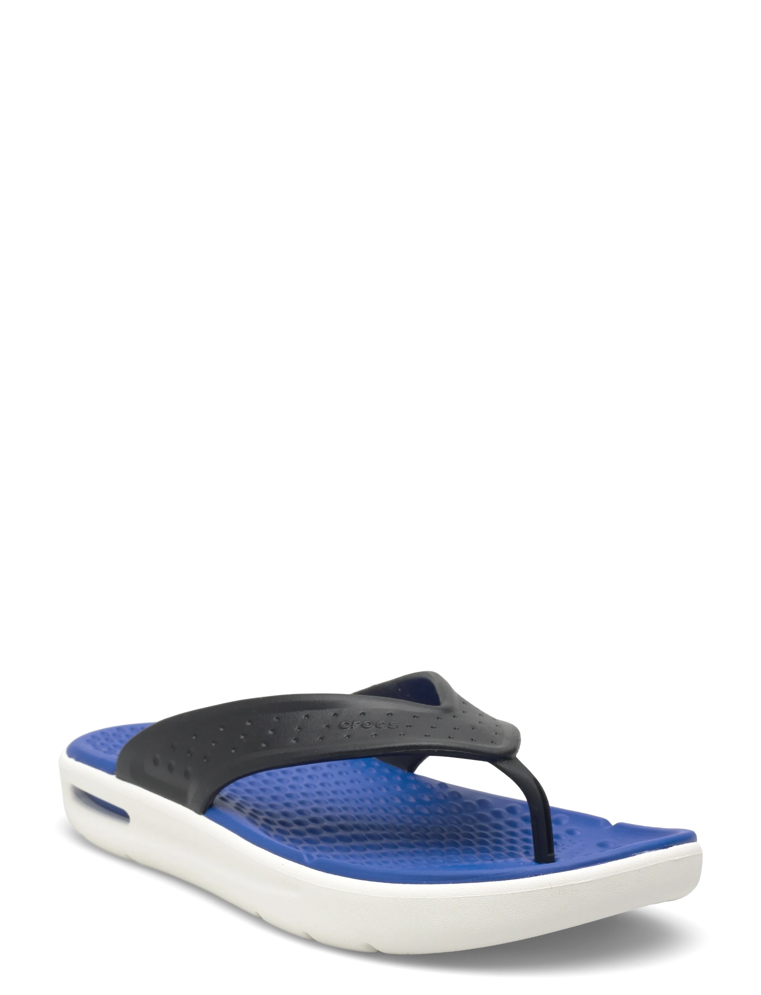 Crocs InMotion Flip - Flip-Flops - BLACK/BLUE BOLT / blue
