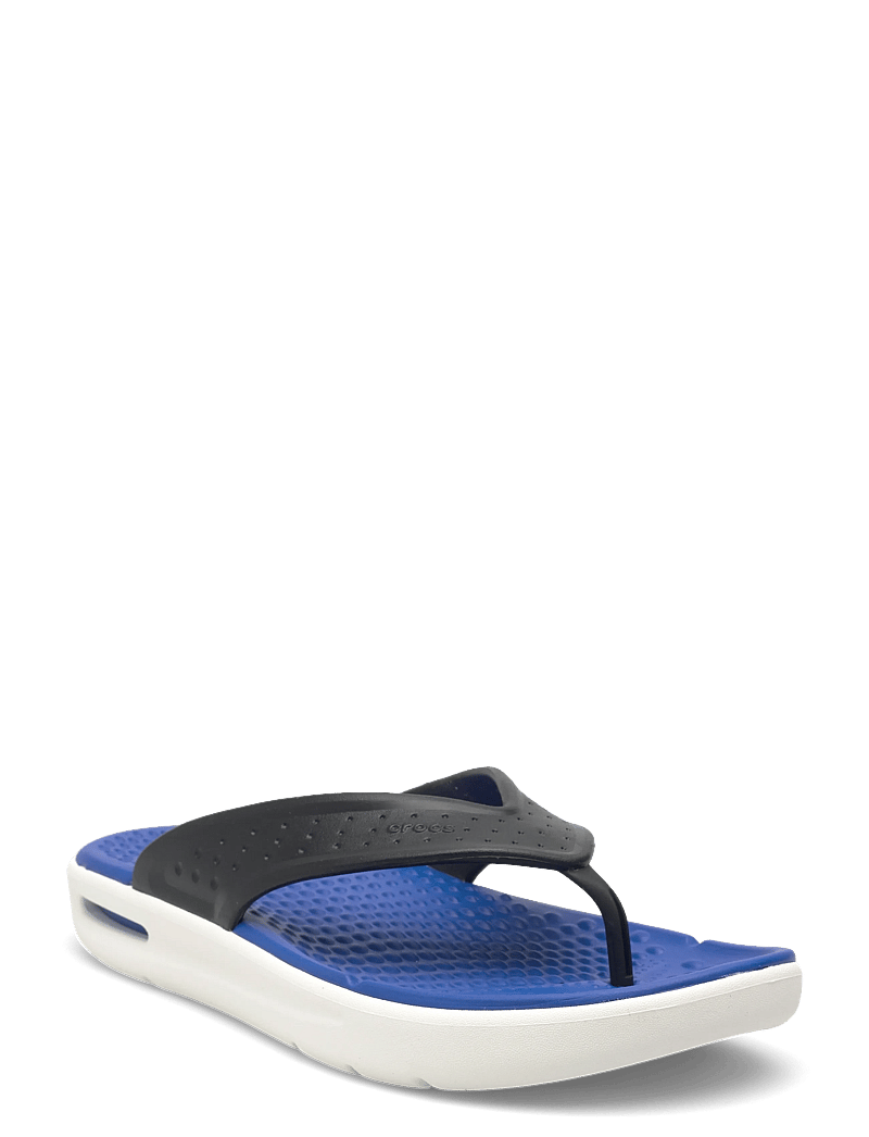 Crocs - InMotion Flip - klipklapper - black/blue bolt - 0