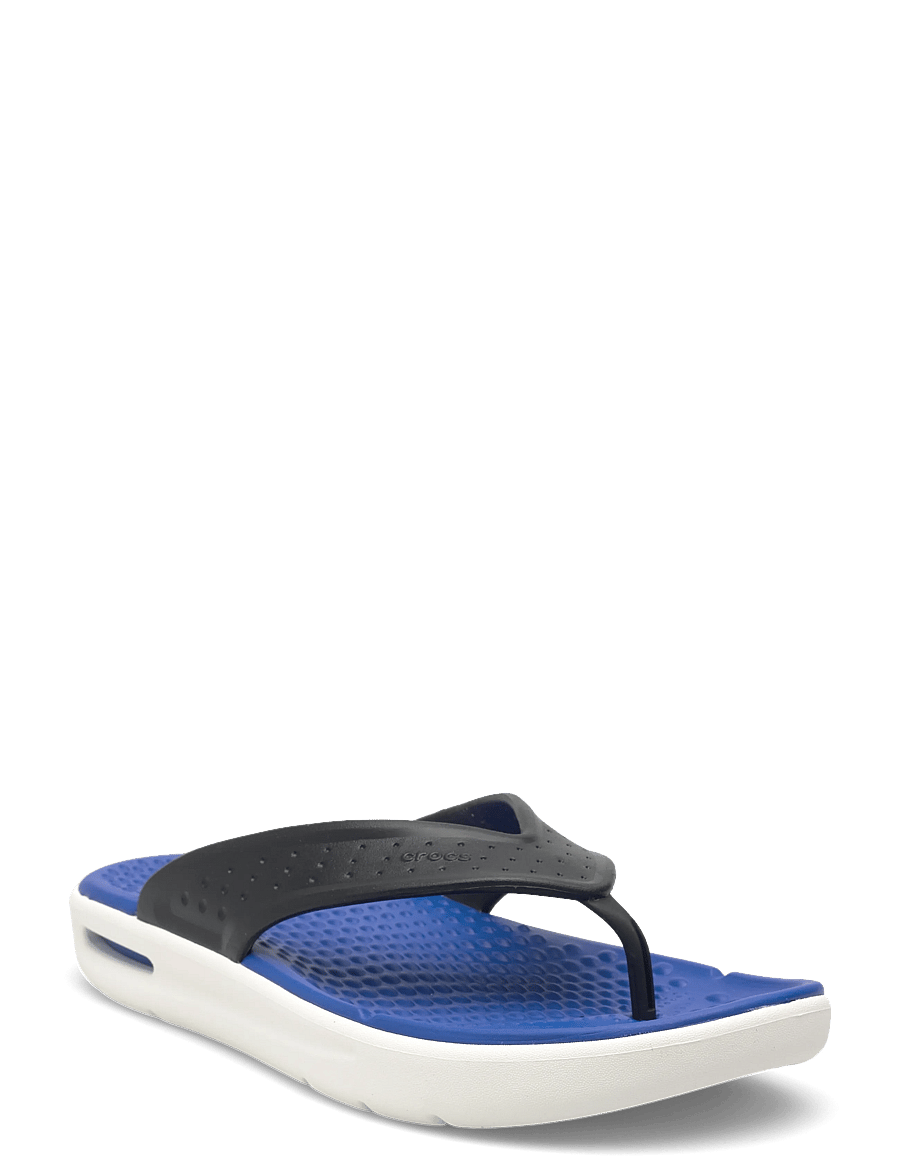 Crocs - InMotion Flip - teenslippers - black/blue bolt - 0