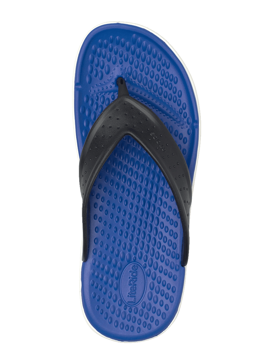 Crocs - InMotion Flip - teenslippers - black/blue bolt - 3
