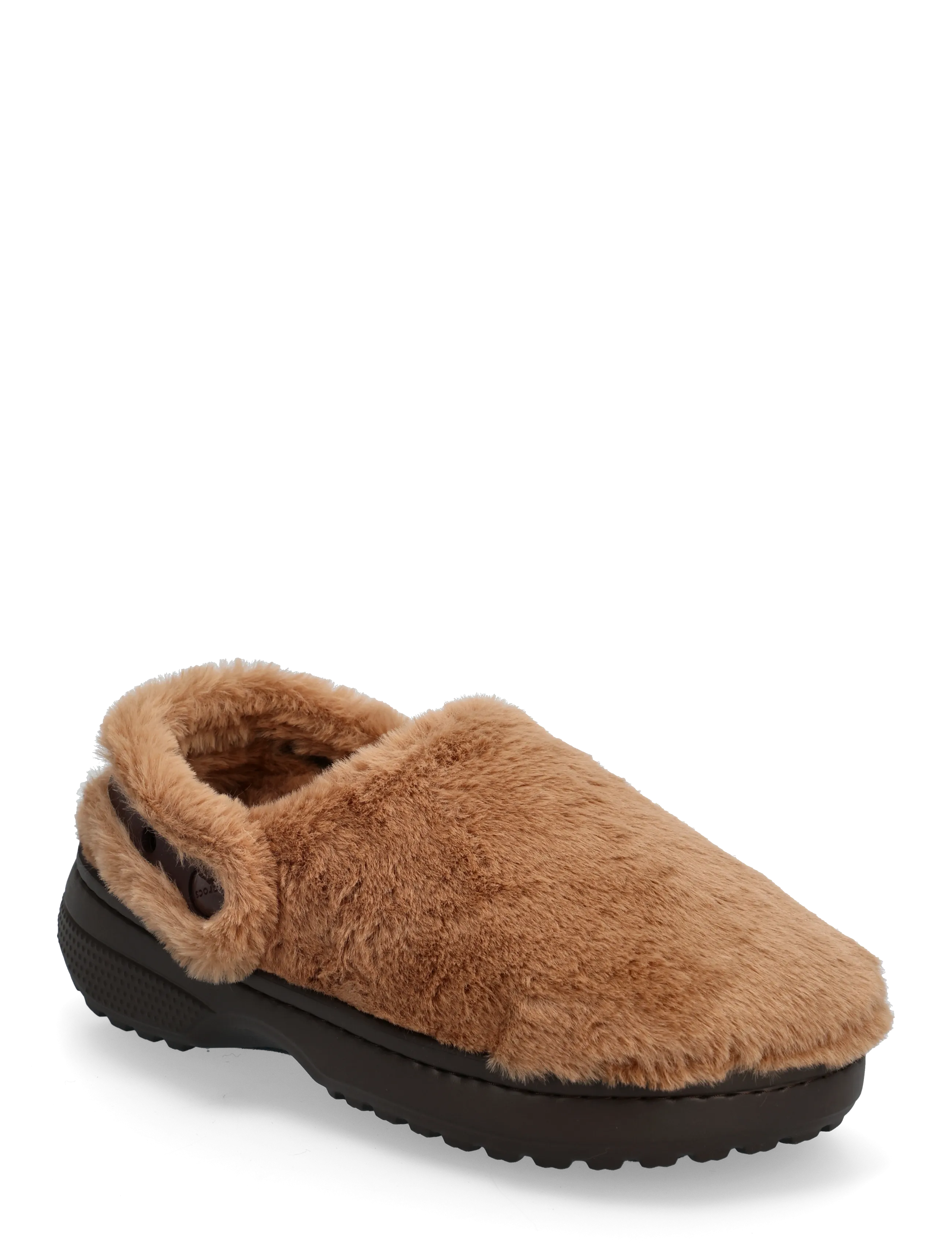 Crocs Classic Unfurgettable Clog, Kvinder, Plysset Clog, Brun, Str: 41/42
