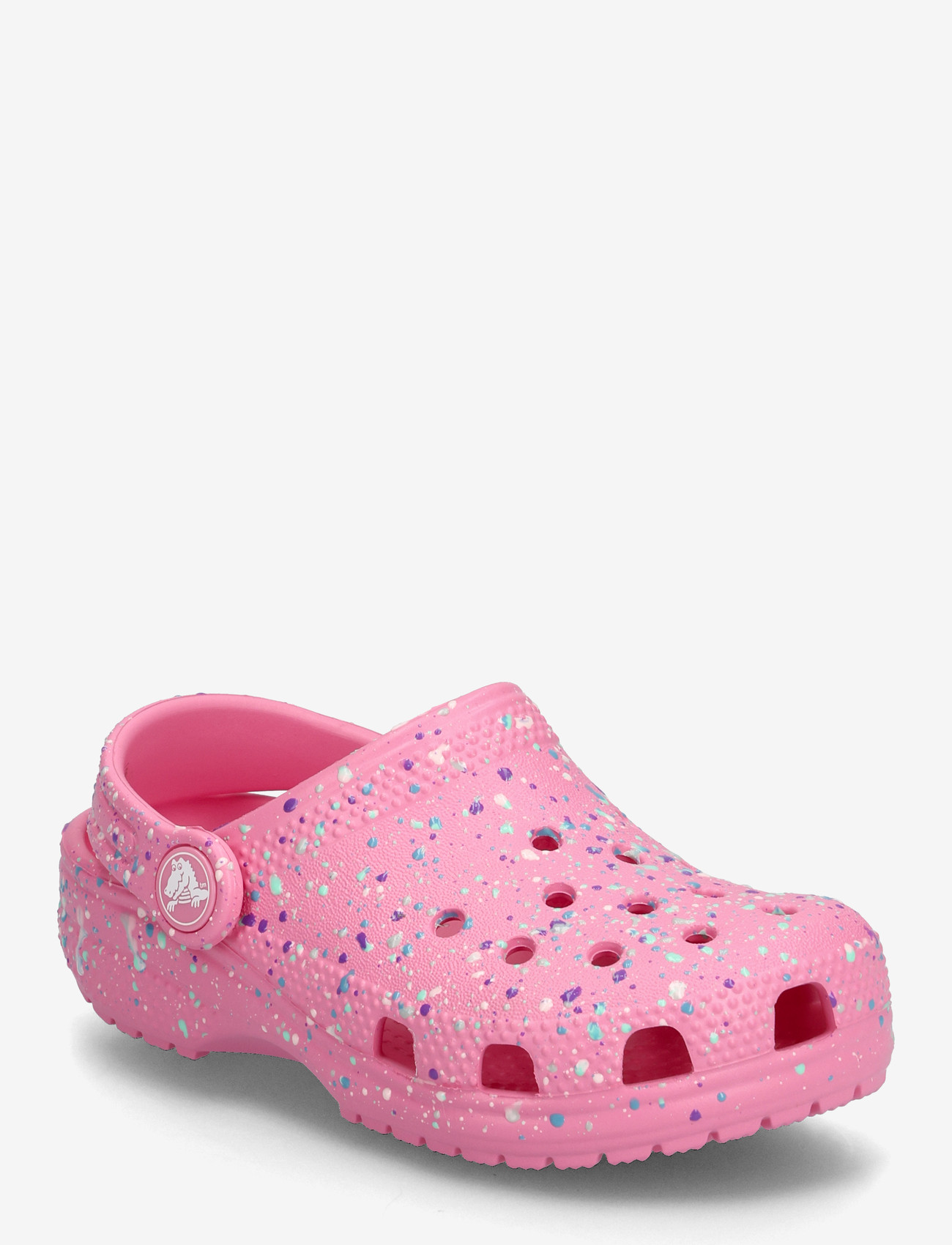 Crocs - Classic Paint Splatter Clog T - clogs - pink lemonade/multi - 0