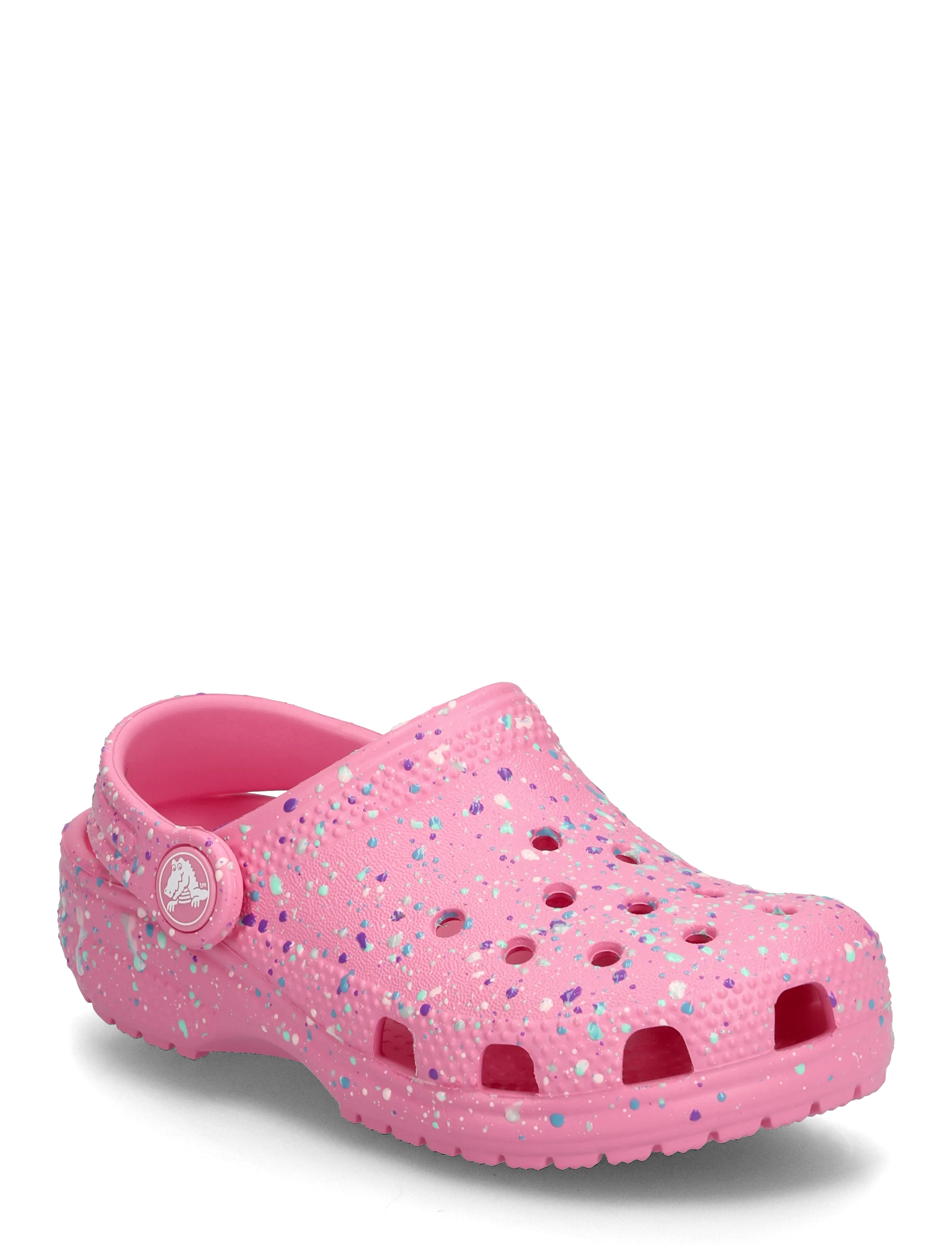Crocs Classic Paint Splatter Clog T - Crocs - PINK LEMONADE/MULTI / pink/rose