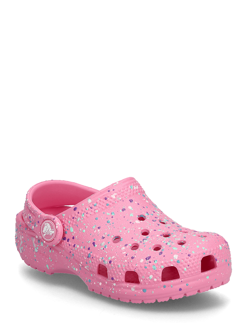 Crocs - Classic Paint Splatter Clog T - clogs - pink lemonade/multi - 0