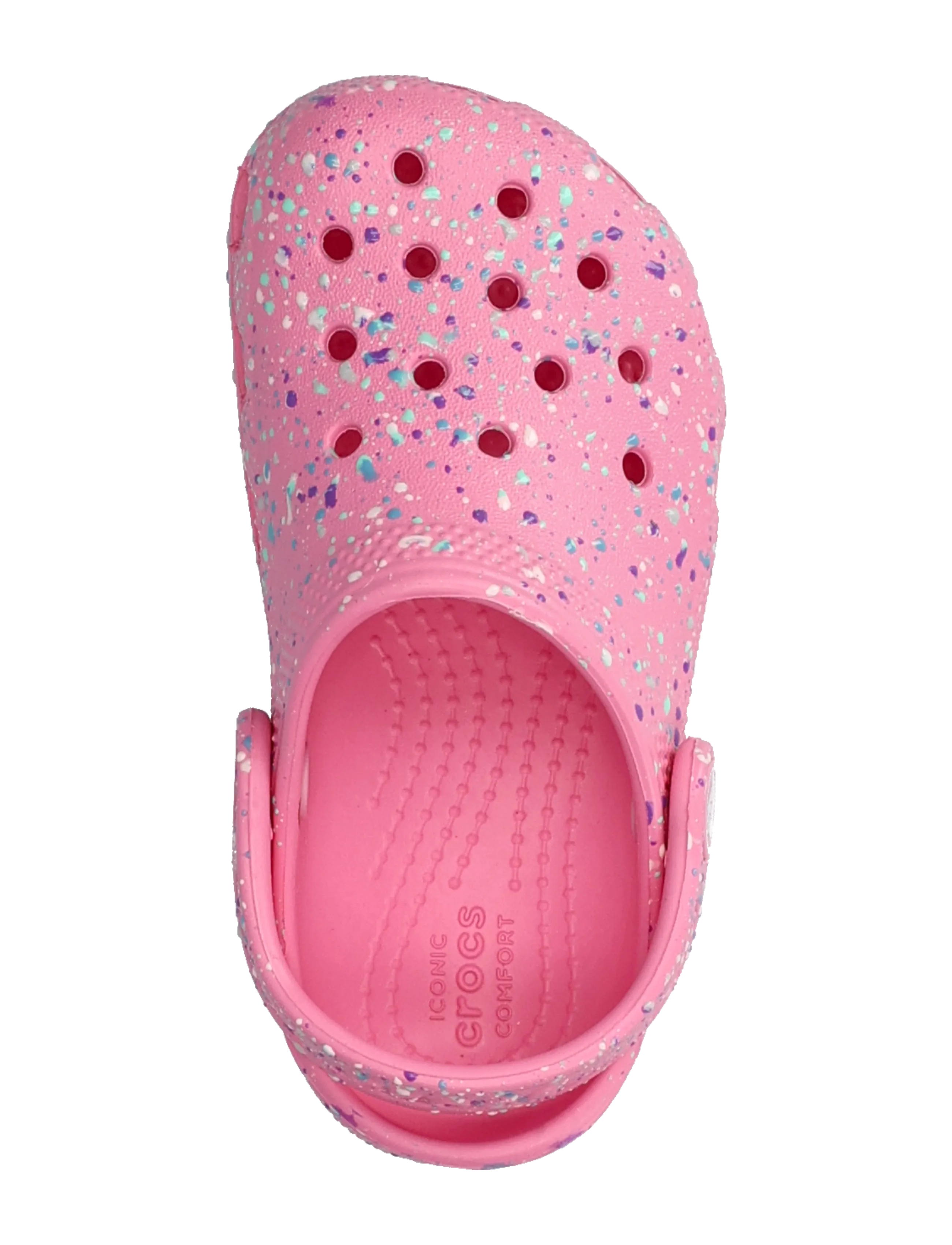 Crocs - Classic Paint Splatter Clog T - crocksid - pink lemonade/multi - 3
