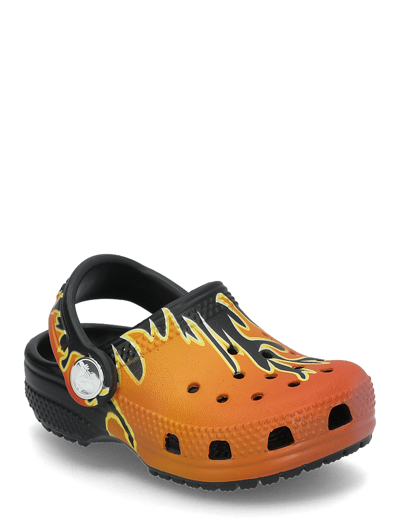 Crocs - Classic Flames Clog T - black/multi - 0