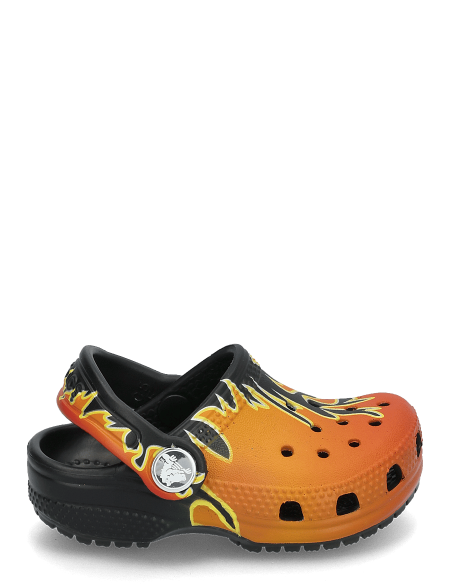 Crocs - Classic Flames Clog T - clogs - black/multi - 1