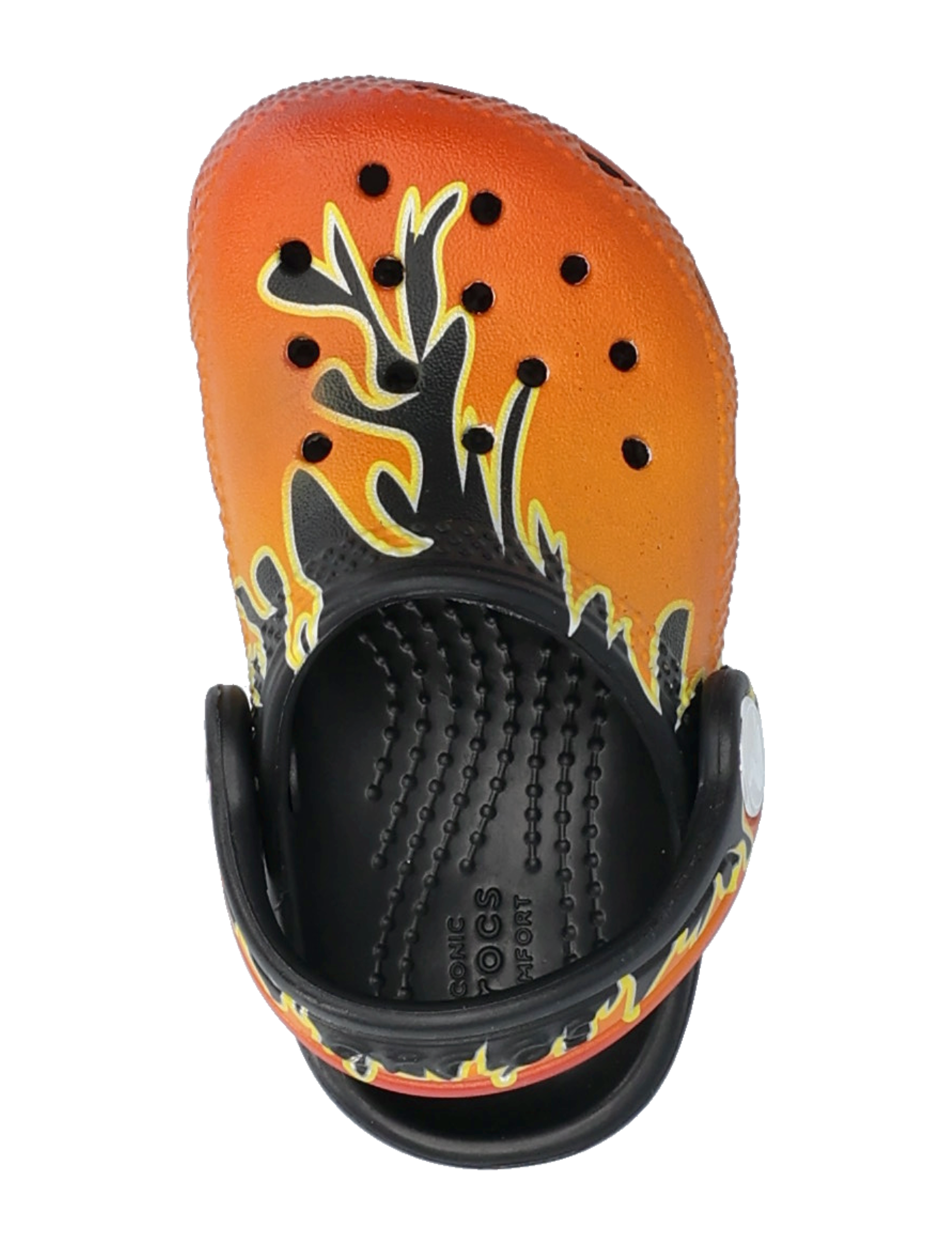 Crocs - Classic Flames Clog T - black/multi - 3