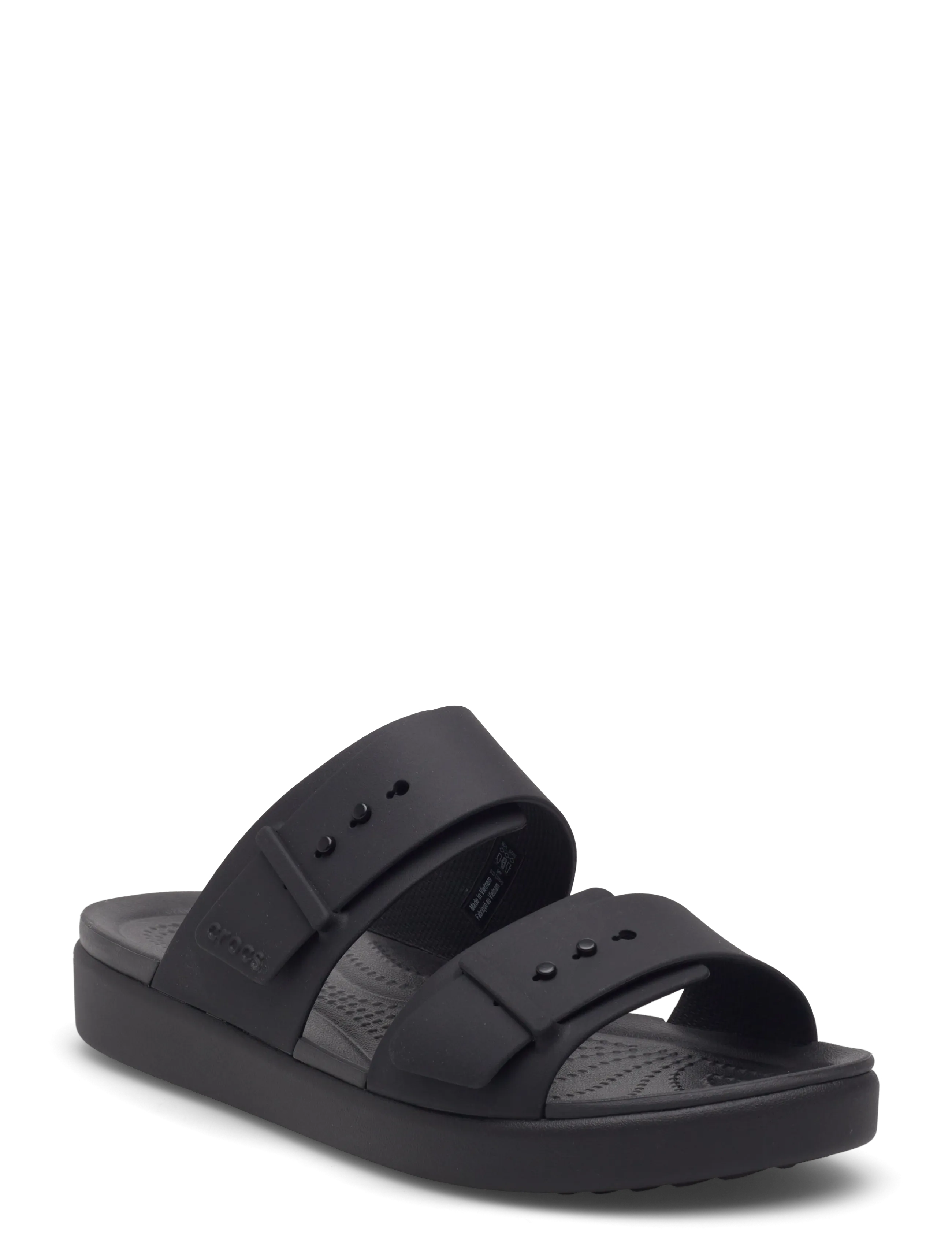 Crocs Brooklyn Buckle Low Low, 36/37, Black, Sandaler > Flade Sandals, Dame