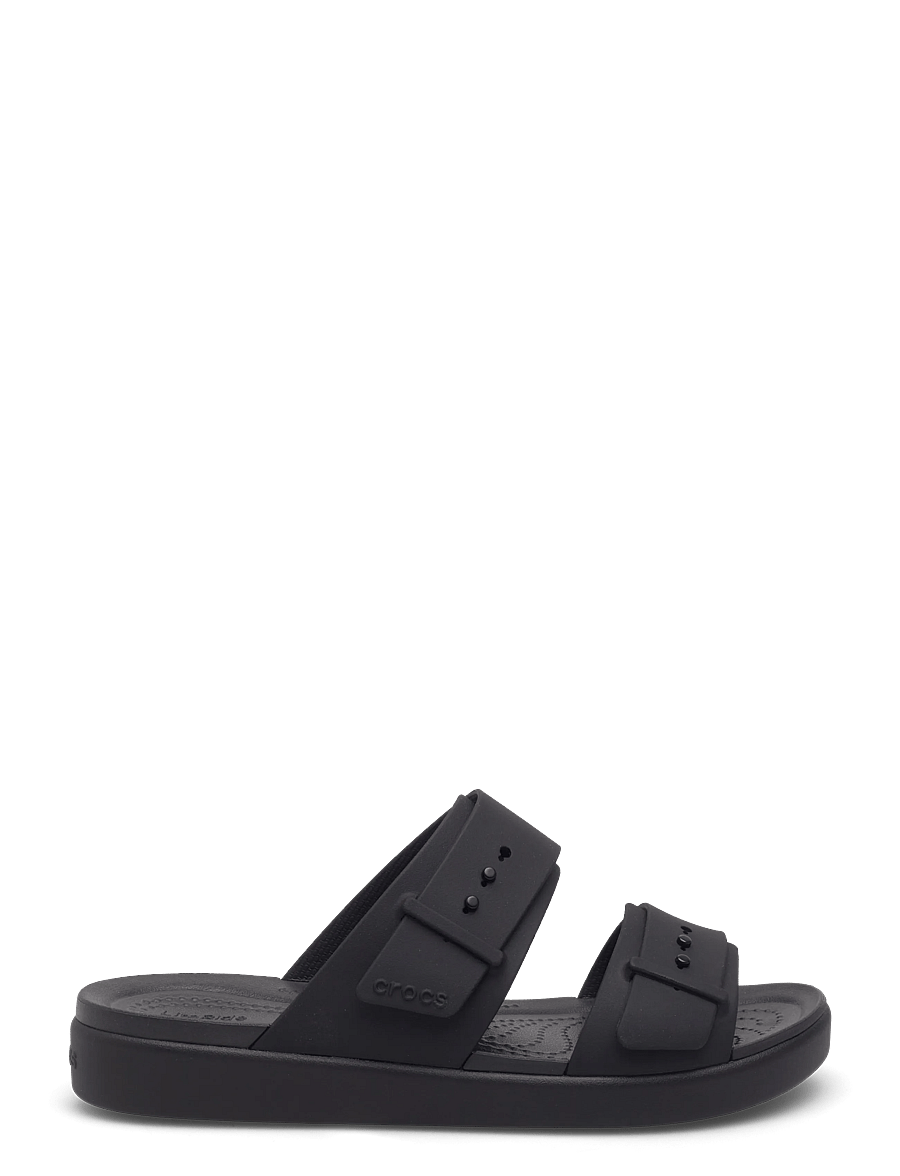 Crocs - Brooklyn Buckle Low Low - flat sandals - black - 1