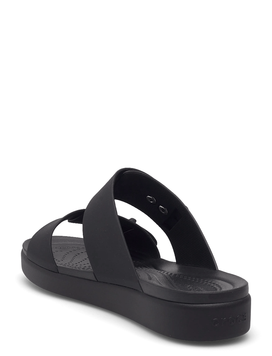 Crocs - Brooklyn Buckle Low Low - flat sandals - black - 2
