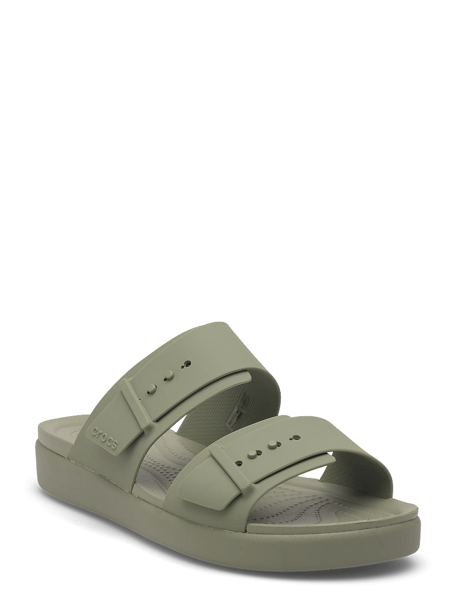 Crocs - Brooklyn Buckle Low Low - madalad sandaalid - cargo - 0