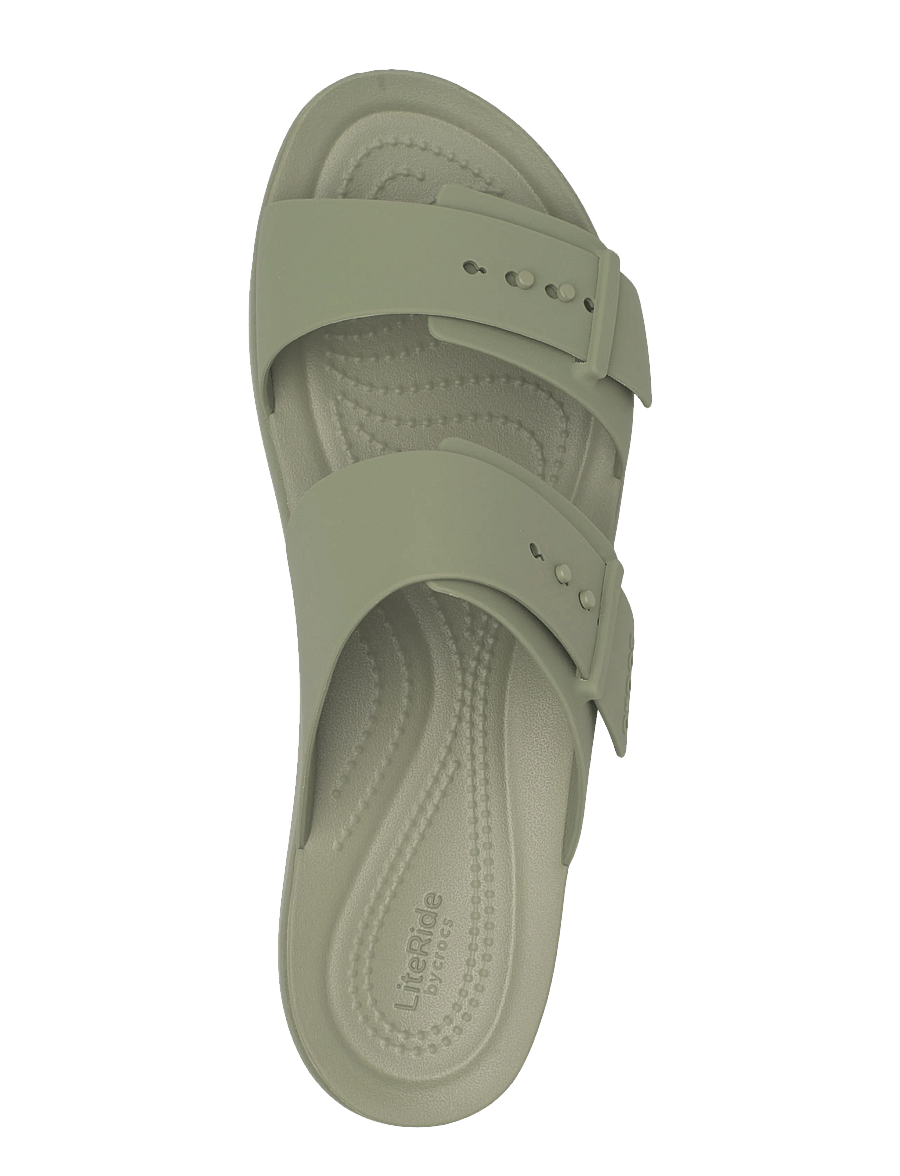 Crocs - Brooklyn Buckle Low Low - madalad sandaalid - cargo - 3