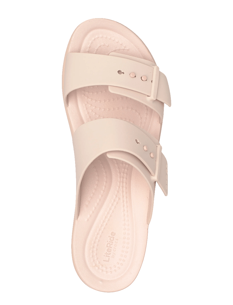 Crocs - Brooklyn Buckle Low Low - flat sandals - quartz - 3