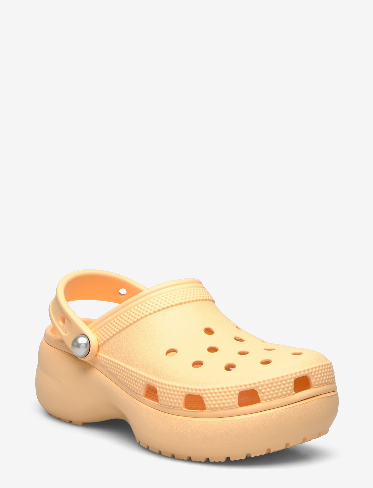 Crocs - Classic Platform Pearl Clog - golden hour - 0