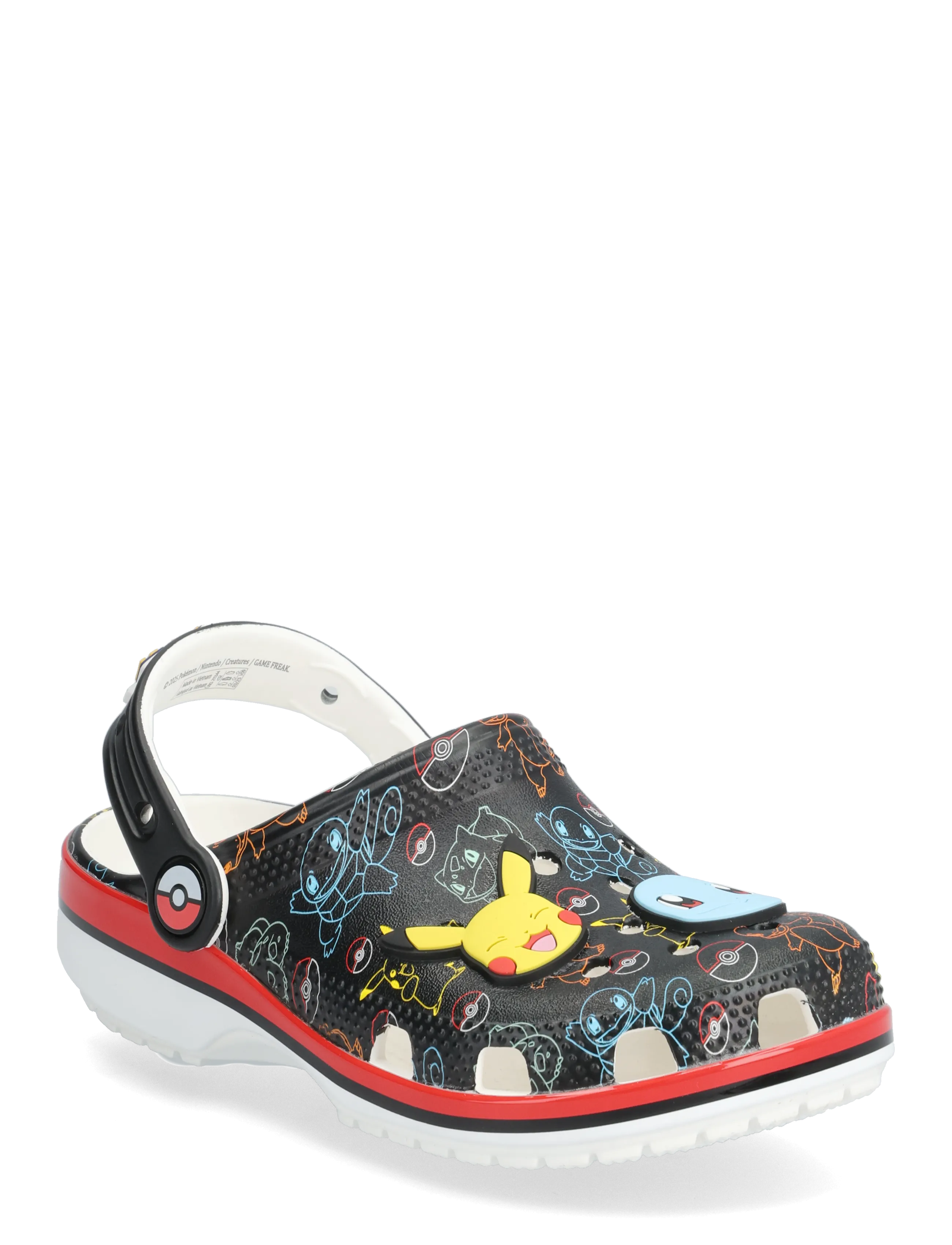 Crocs Pokemon Print Cls Clg K, 33/34, Schuhe, Schwarz - Clogs, Kinder