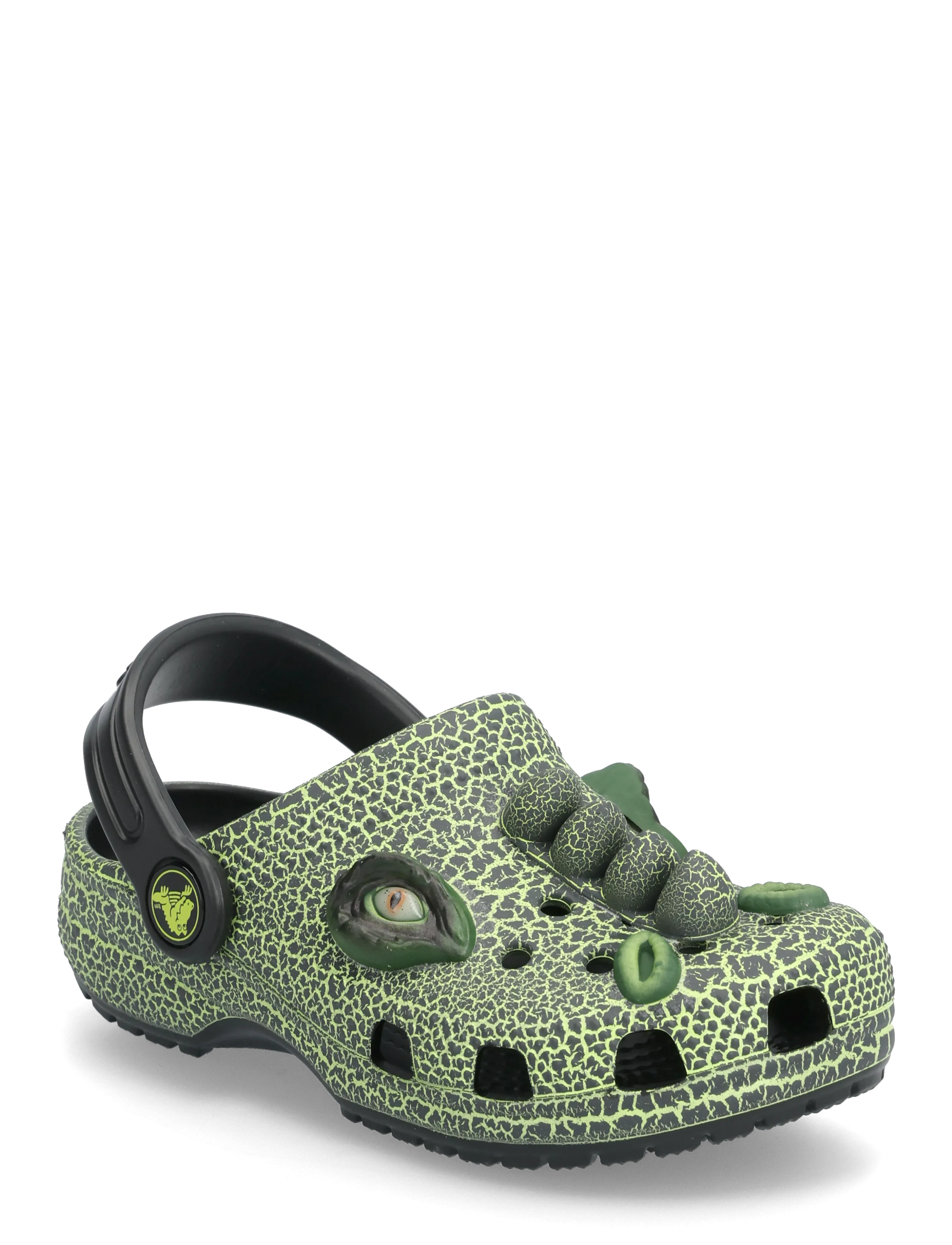 Crocs Classic IAM Scary Dino Clog T - Clogs - BLACK / green