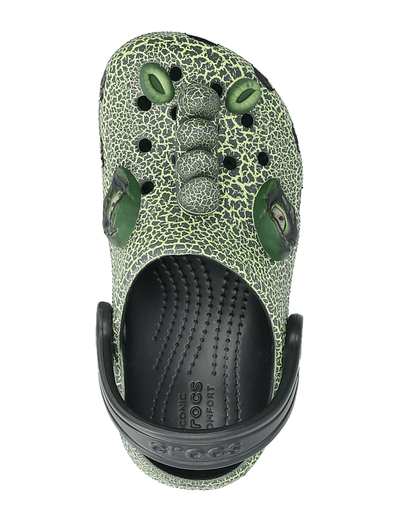 Crocs - Classic IAM Scary Dino Clog T - chodaki - black - 3