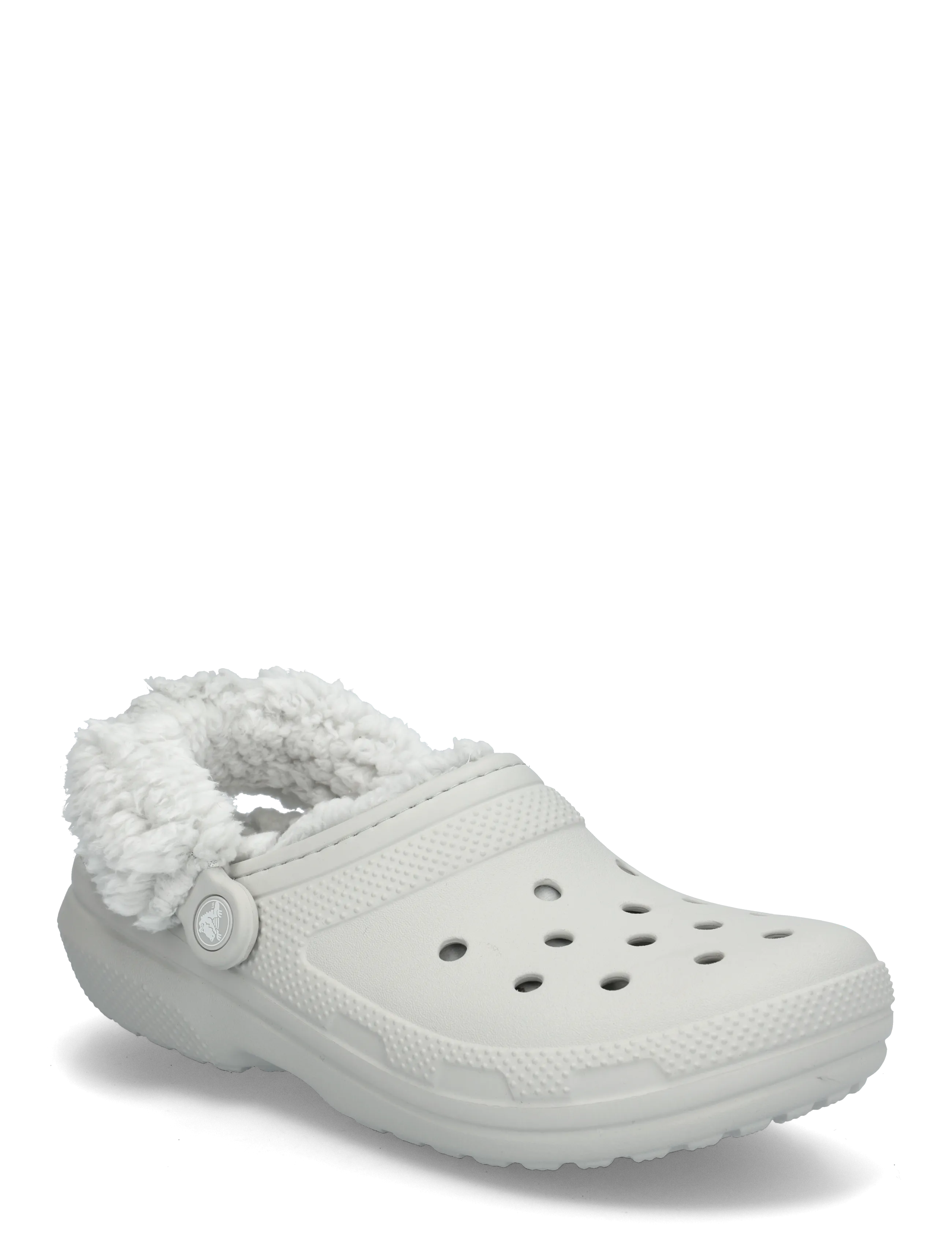 Crocs Classic Fleece Lined Clog, Herren, Fleece Gefütterte Clogs, Grau, Gr.46/47
