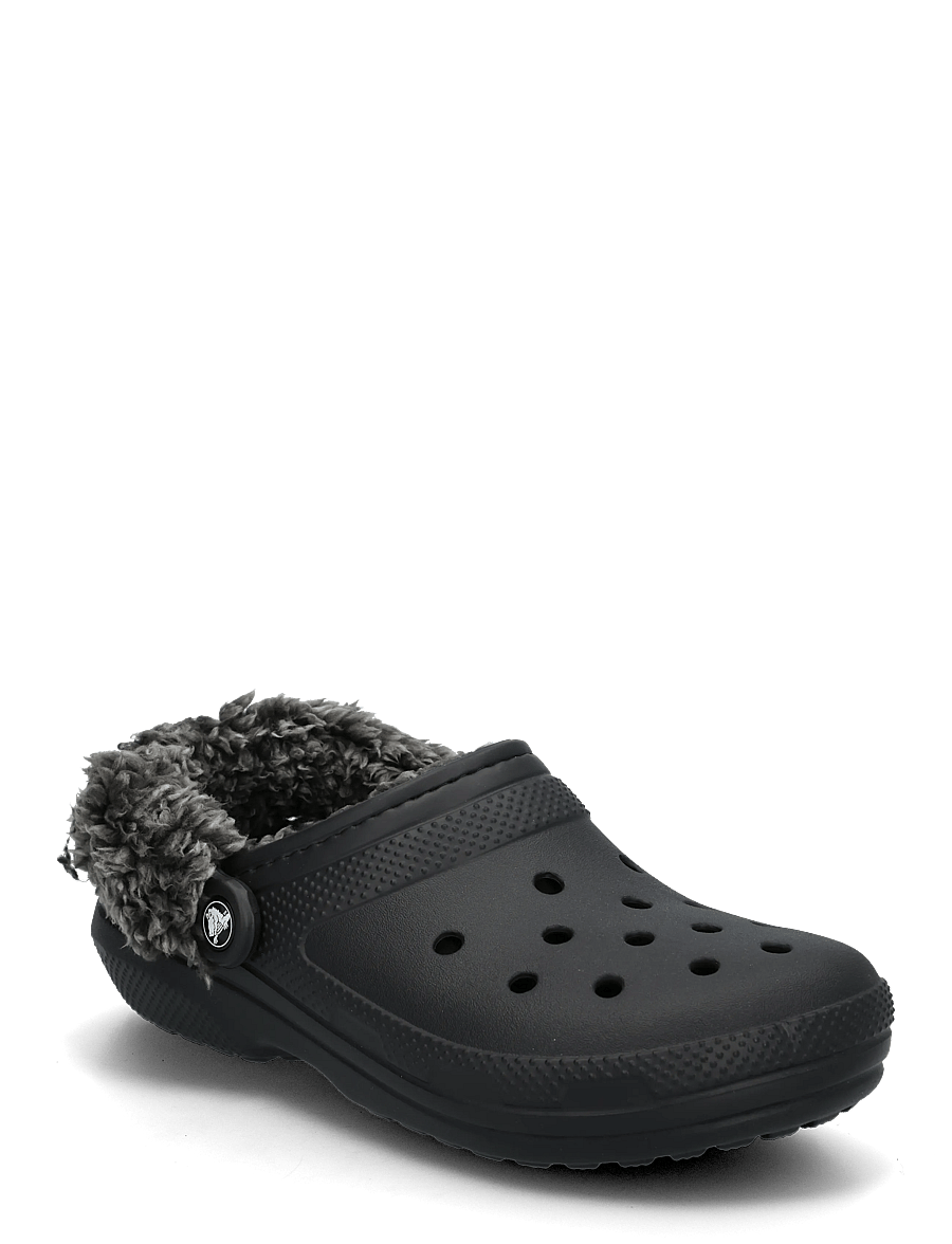 Crocs - Classic Fleece Lined Clog - vardagsstil - black - 0