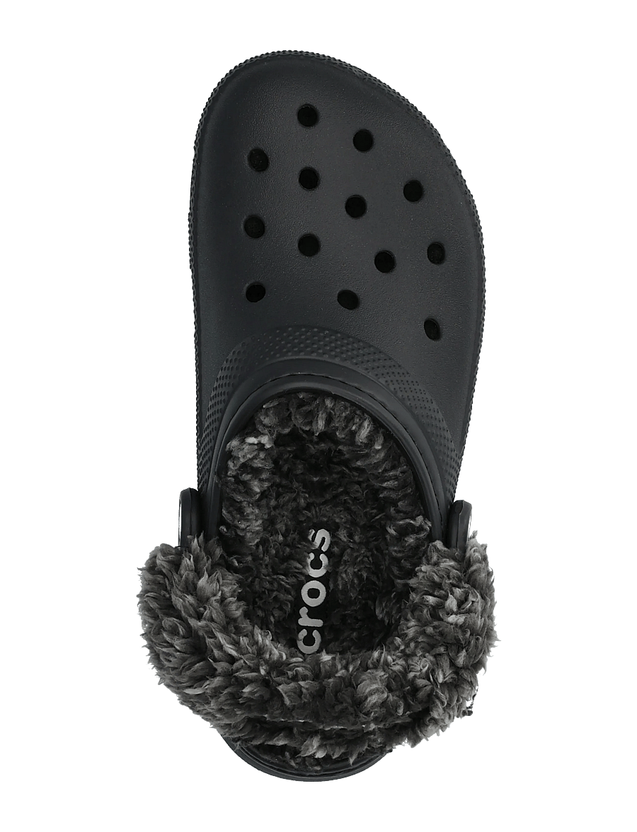 Crocs - Classic Fleece Lined Clog - vardagsstil - black - 3