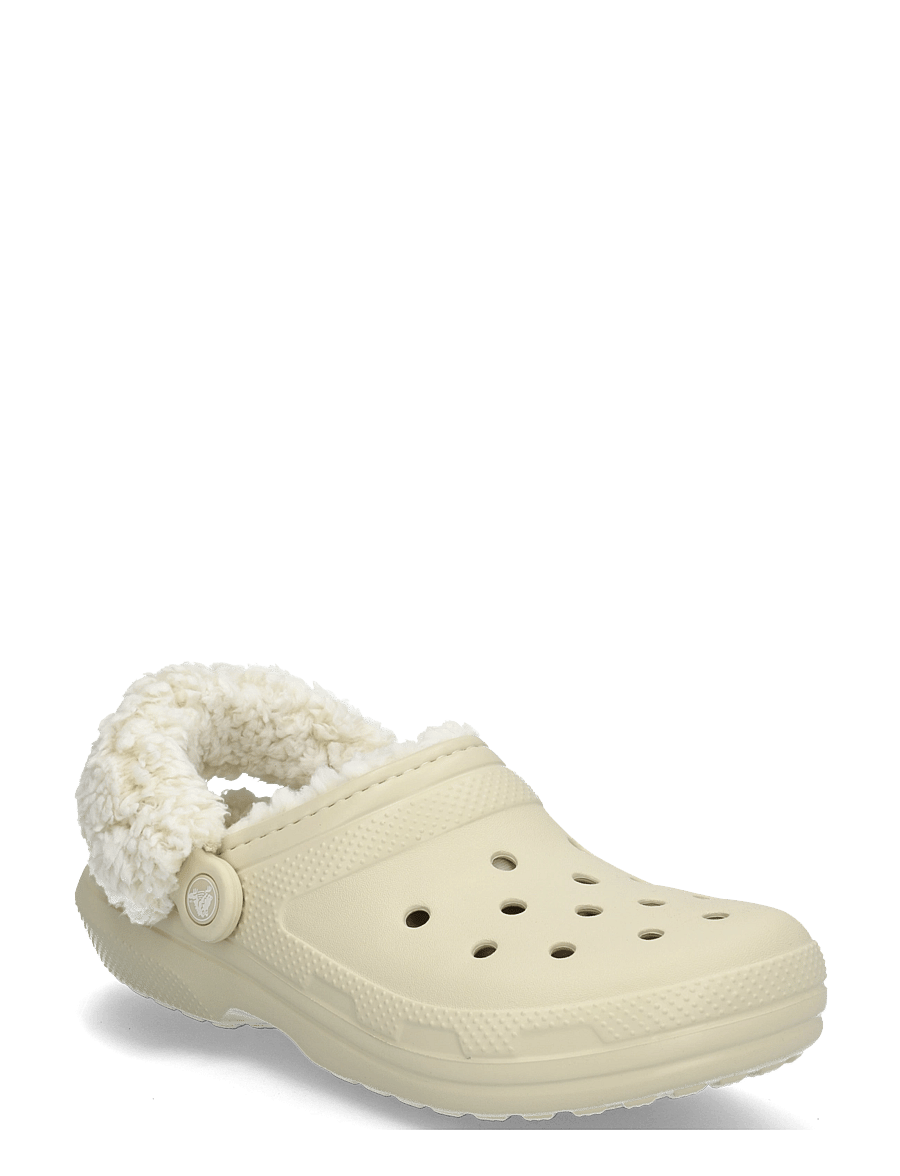 Crocs - Classic Fleece Lined Clog - hverdags stil - bone - 0