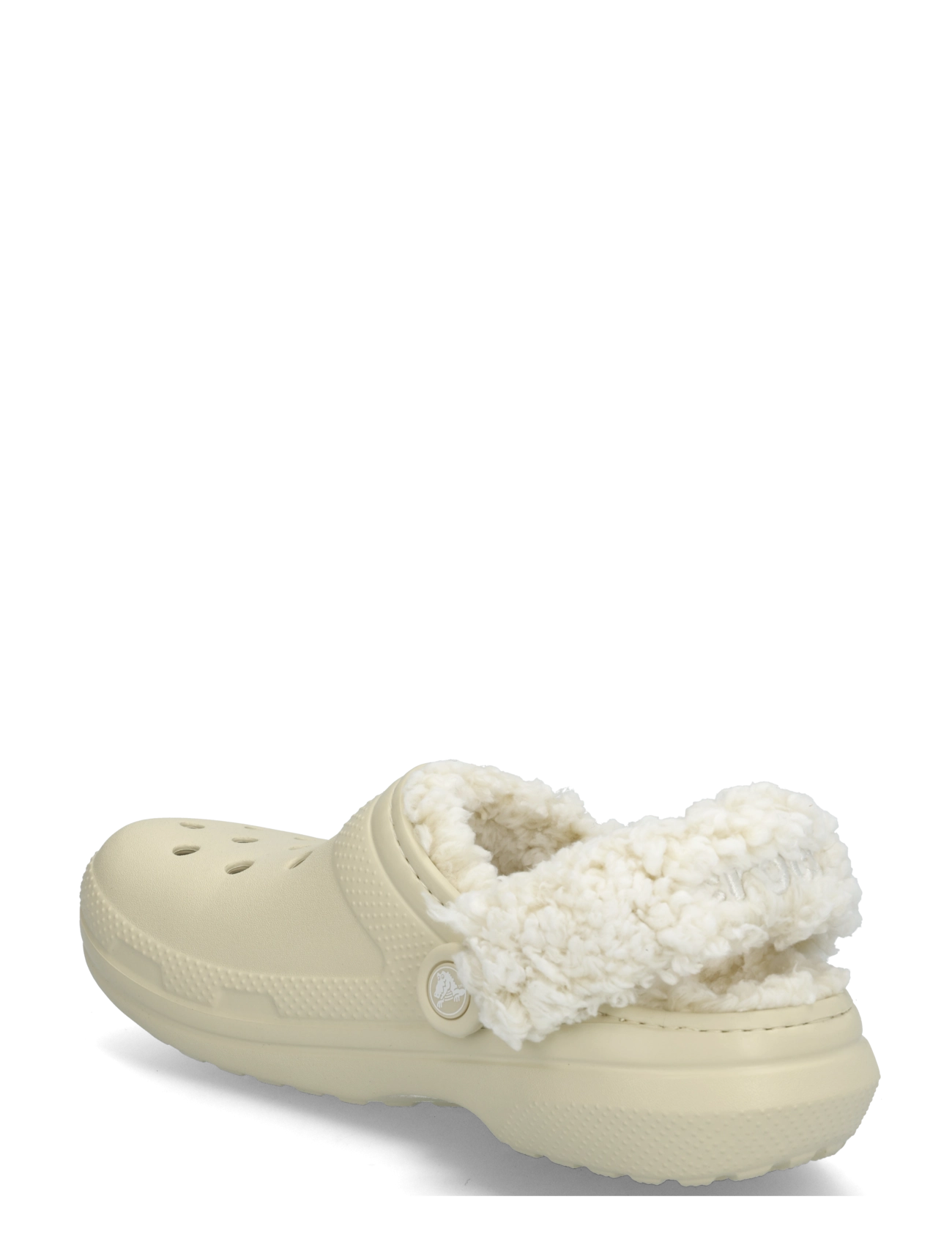 Crocs - Classic Fleece Lined Clog - hverdags stil - bone - 1