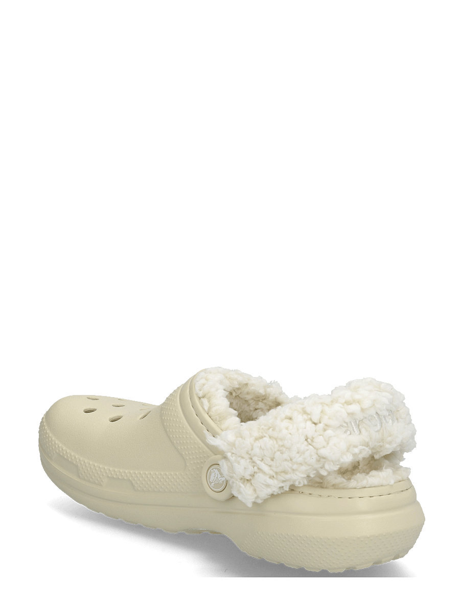 Crocs - Classic Fleece Lined Clog - hverdags stil - bone - 1