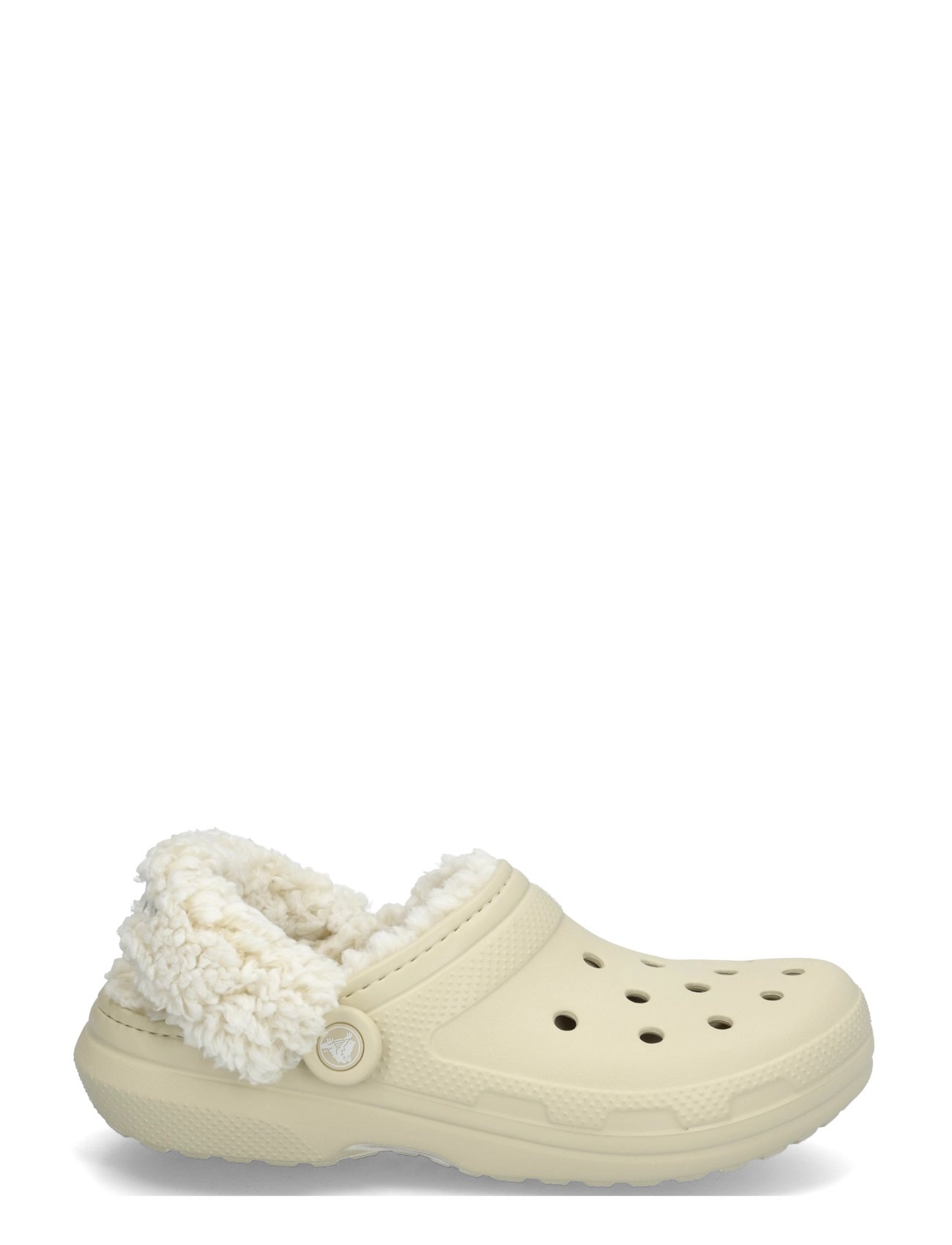 Crocs - Classic Fleece Lined Clog - hverdags stil - bone - 2