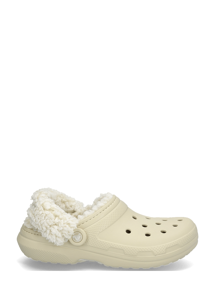 Crocs - Classic Fleece Lined Clog - hverdags stil - bone - 2