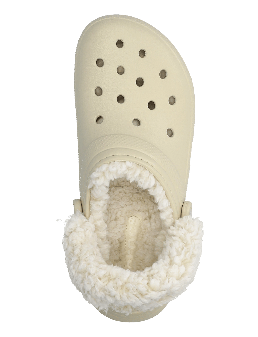 Crocs - Classic Fleece Lined Clog - hverdags stil - bone - 3
