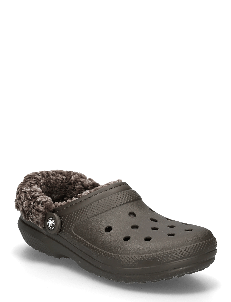 Crocs - Classic Fleece Lined Clog - hverdags stil - dark cocoa - 0