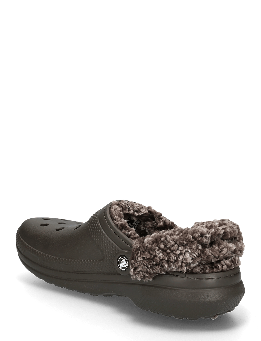 Crocs - Classic Fleece Lined Clog - hverdags stil - dark cocoa - 1