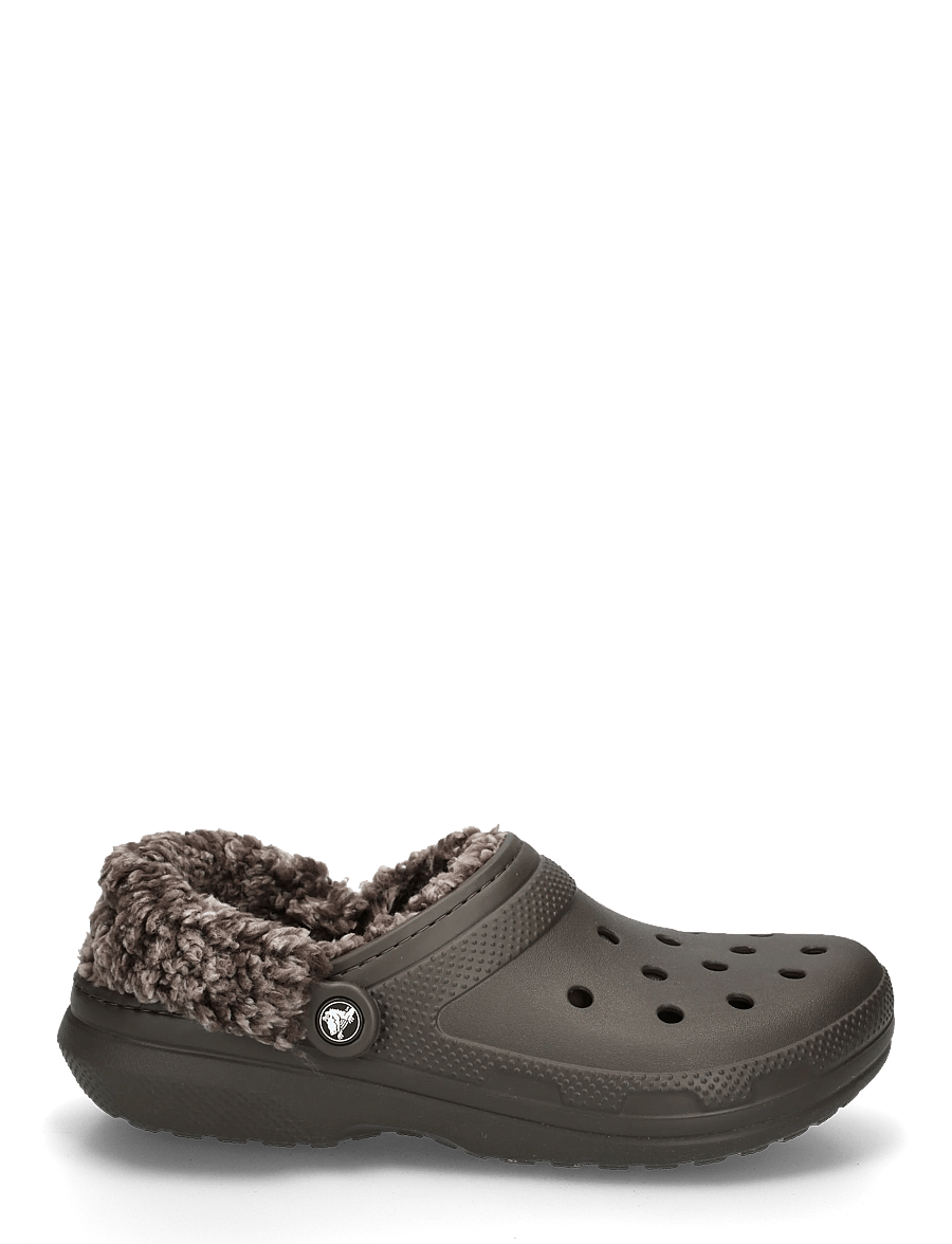 Crocs - Classic Fleece Lined Clog - hverdags stil - dark cocoa - 2