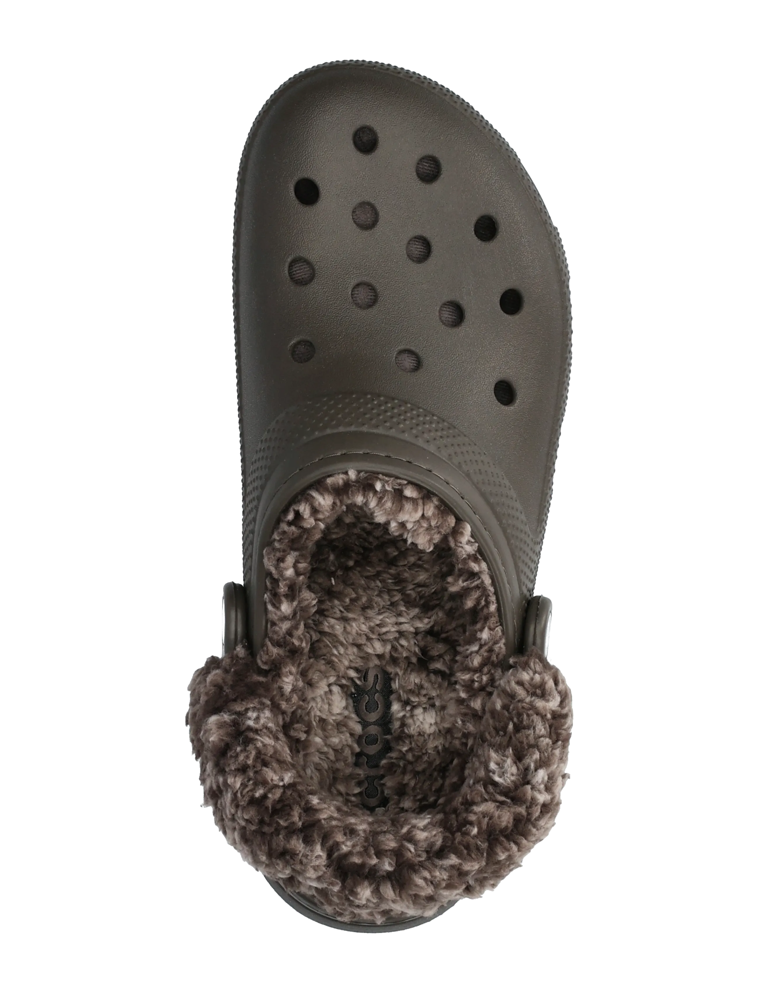 Crocs - Classic Fleece Lined Clog - hverdags stil - dark cocoa - 3