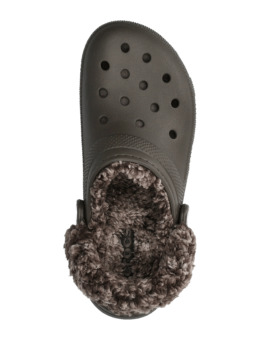 Crocs - Classic Fleece Lined Clog - hverdags stil - dark cocoa - 3