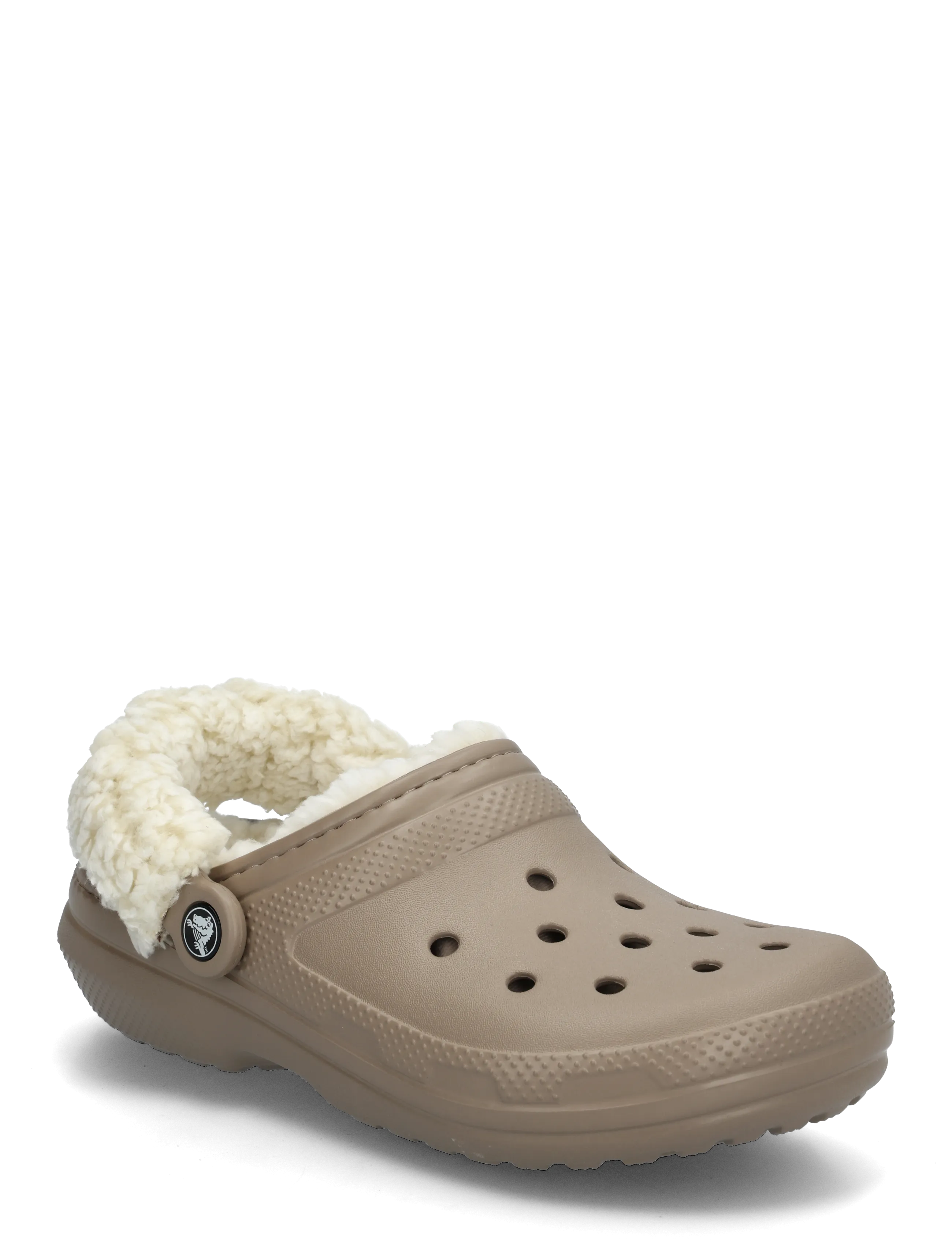 Crocs Classic Fleece Lined Clog - Shoes - MUSHROOM / beige