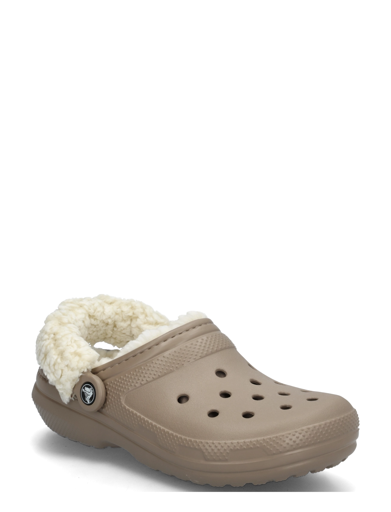 Crocs Classic Fleece Lined Clog - Kotad - MUSHROOM / beige