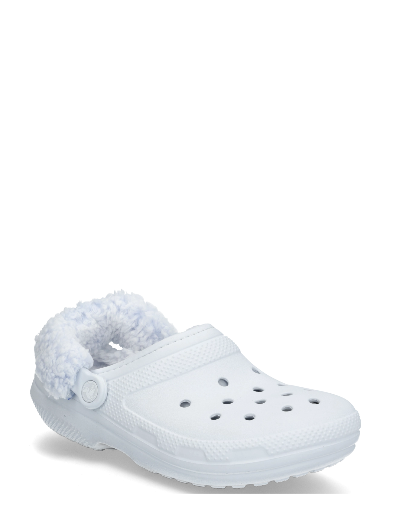 Crocs Classic Fleece Lined Clog - Jalanõud - SKY ICE / white