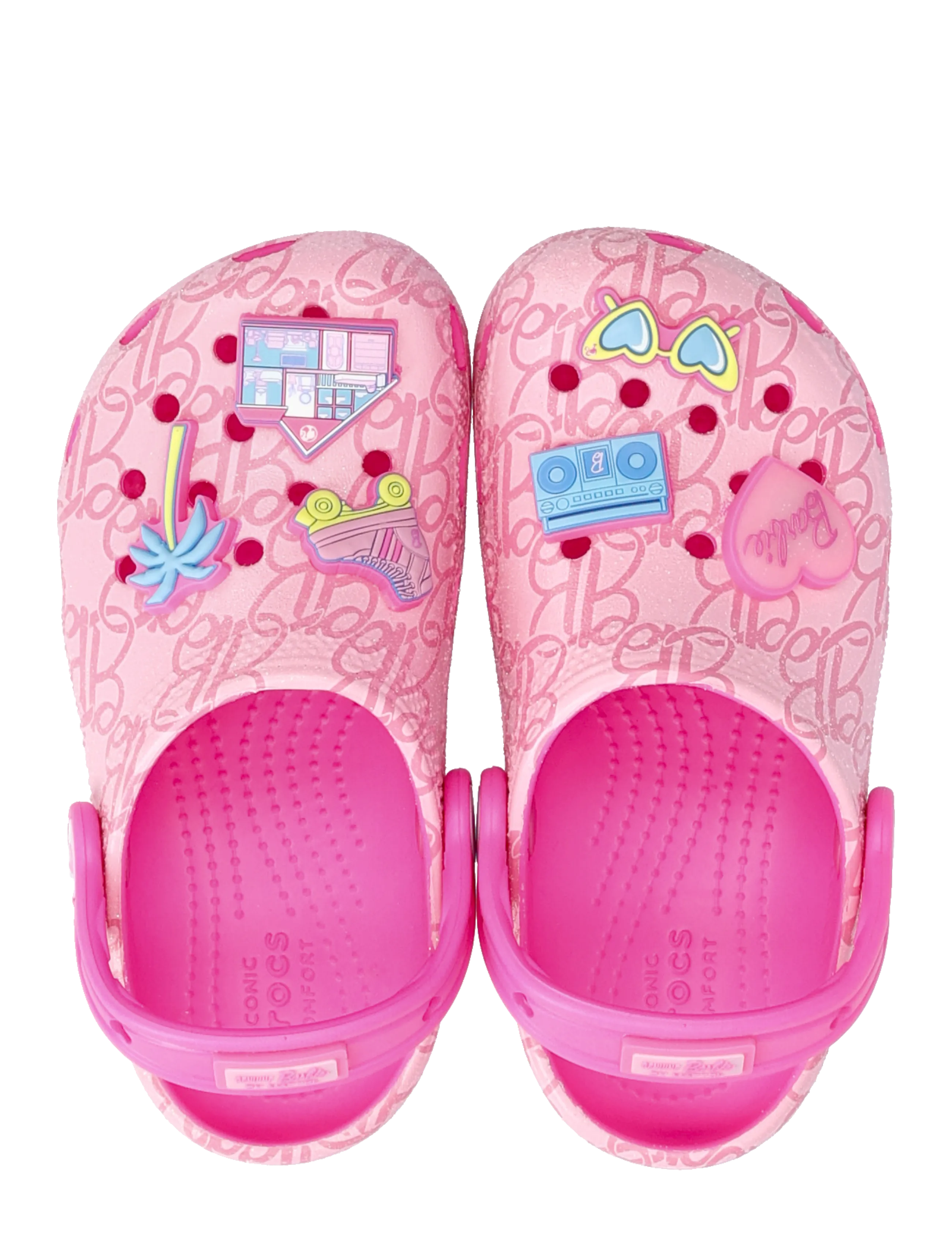 Crocs - Mattel Pink Barbie Cls Clg T - clogs - multi - 3